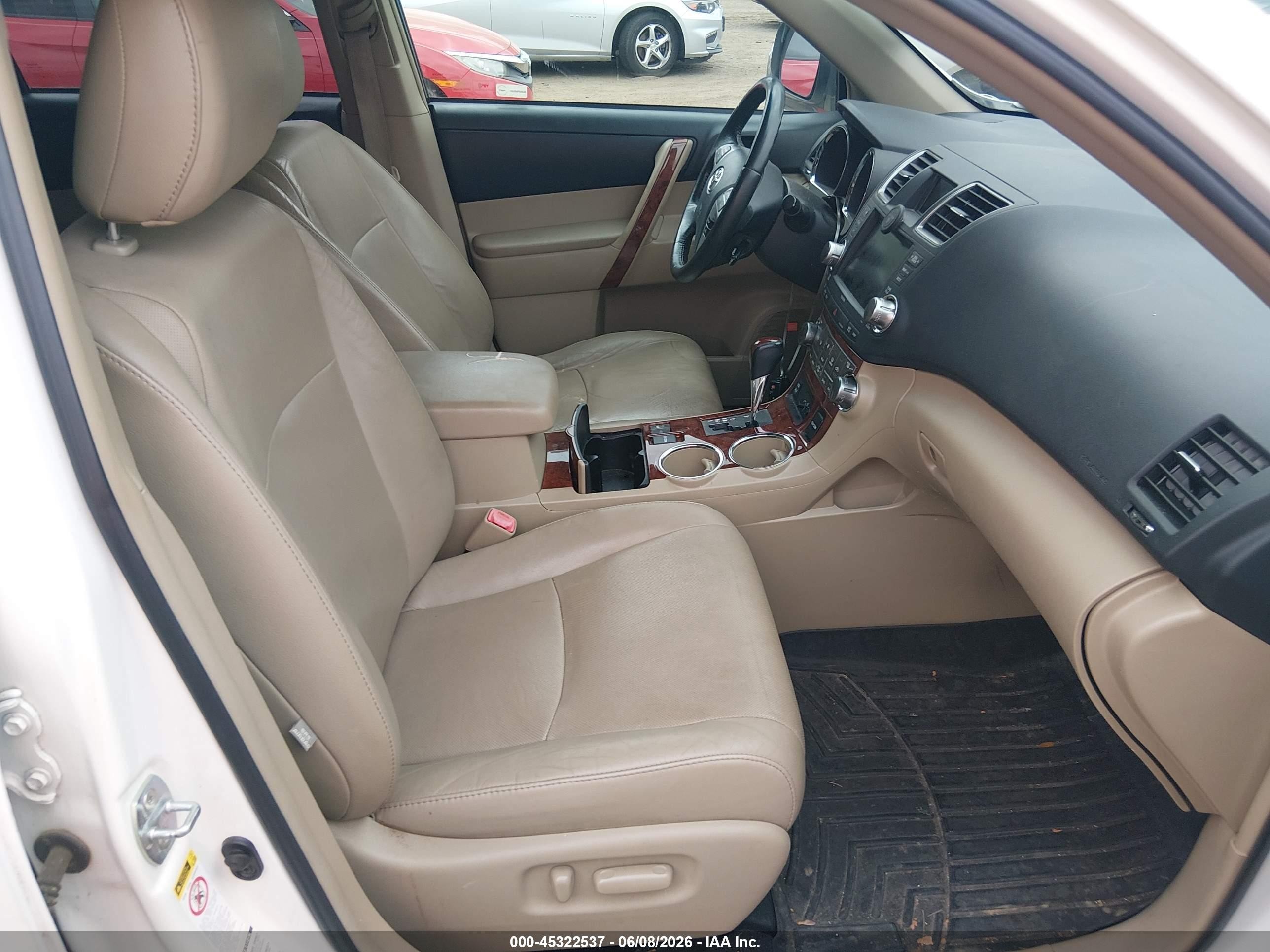 2011 Toyota Highlander Limited V6 Коричневый vin: 5TDDK3EH2BS062236