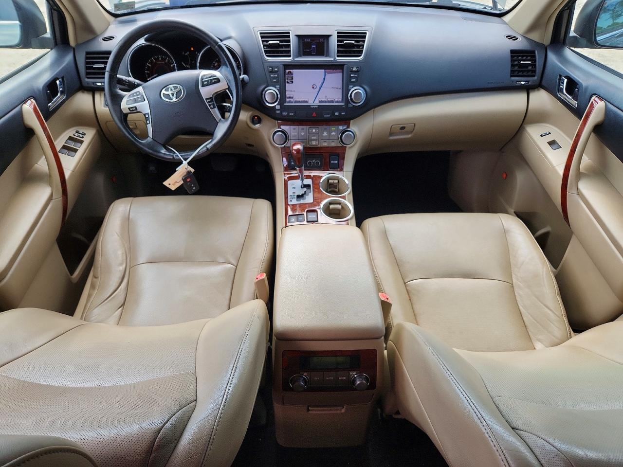 2011 Toyota Highlander Limited Green vin: 5TDDK3EH2BS068148