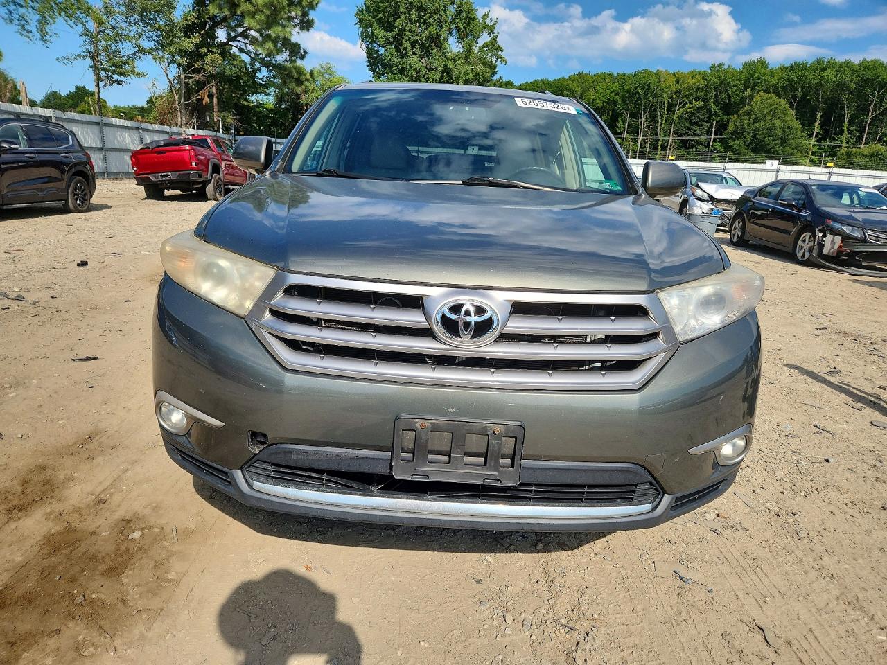 2011 Toyota Highlander Limited Green vin: 5TDDK3EH2BS068148