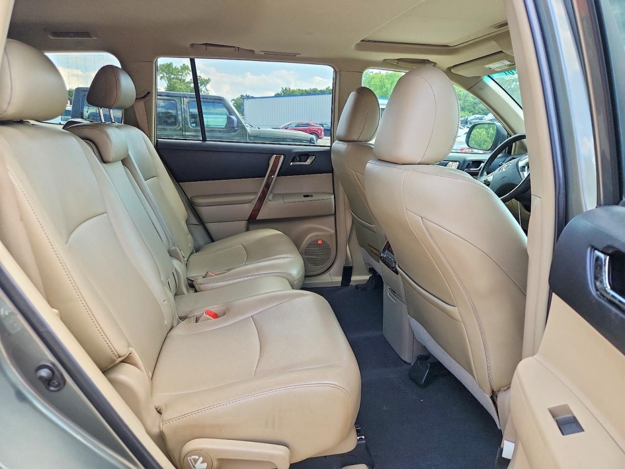 2011 Toyota Highlander Limited Green vin: 5TDDK3EH2BS068148