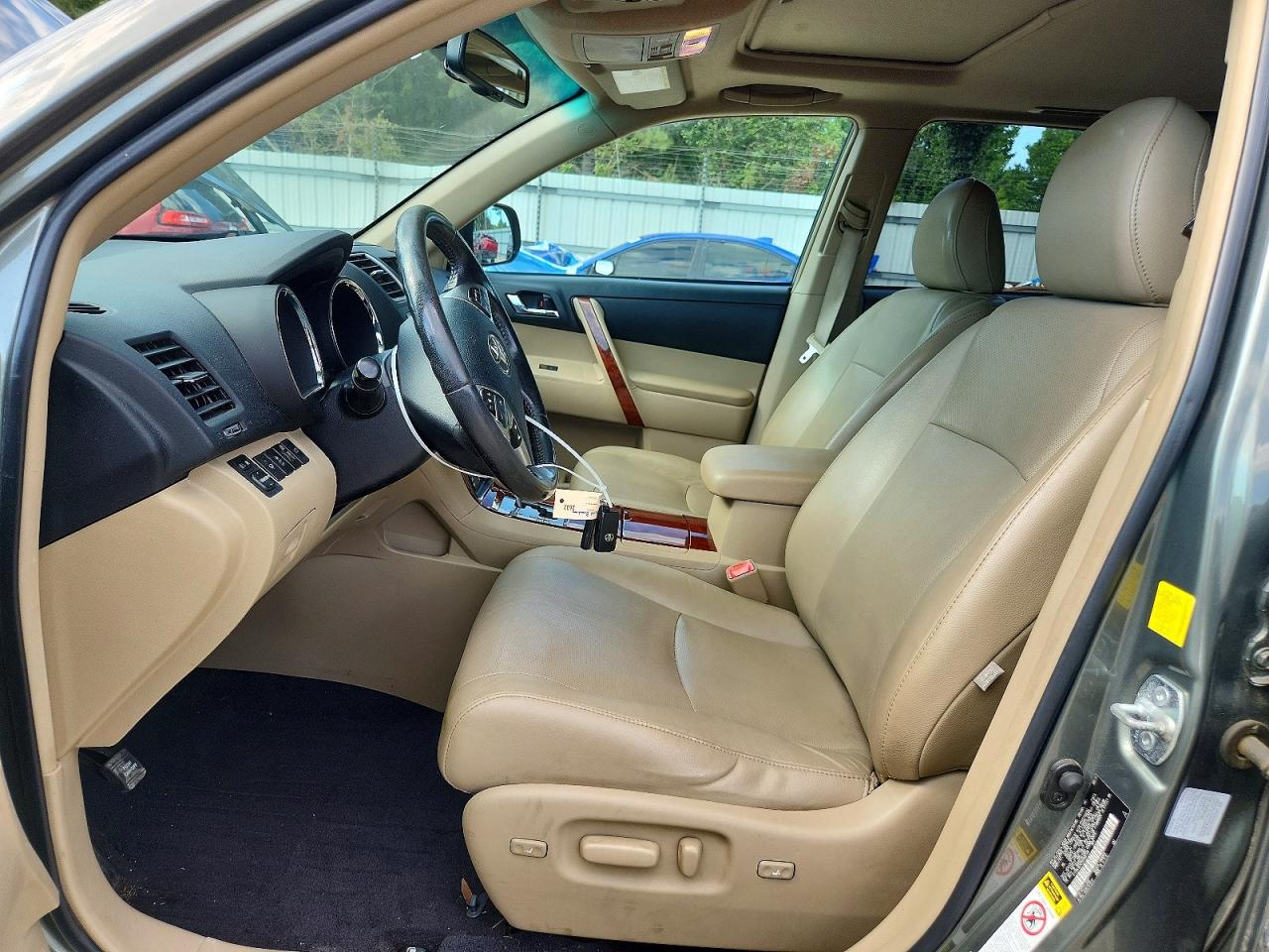 2011 Toyota Highlander Limited Green vin: 5TDDK3EH2BS068148