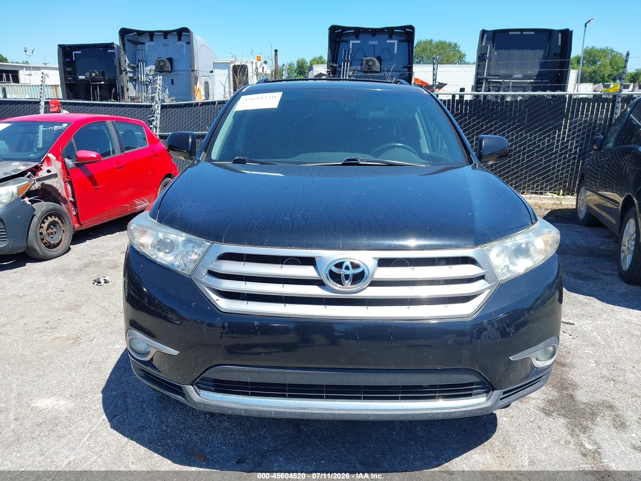 2011 Toyota Highlander Limited V6 Black vin: 5TDDK3EH2BS079604