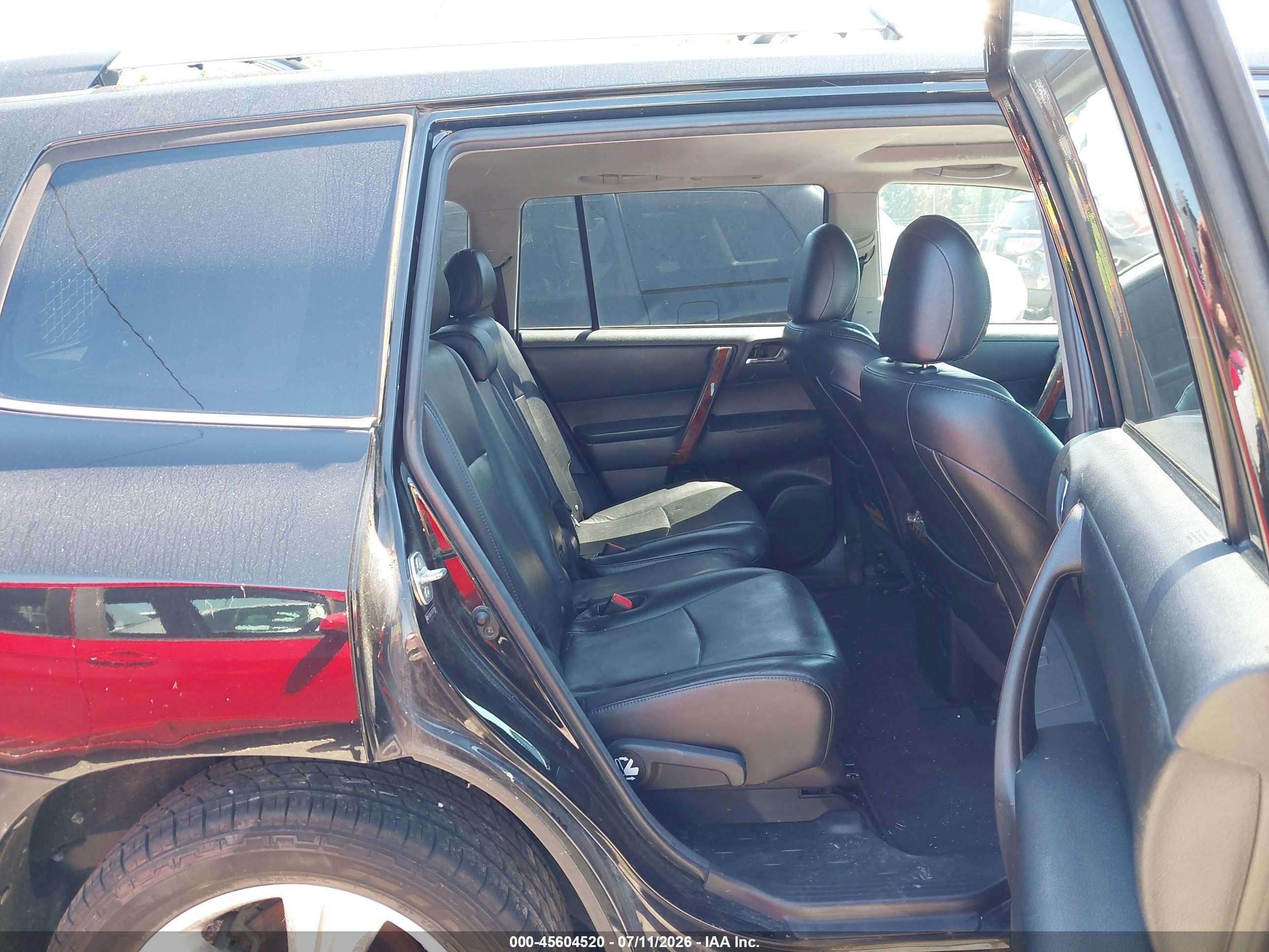 2011 Toyota Highlander Limited V6 Black vin: 5TDDK3EH2BS079604