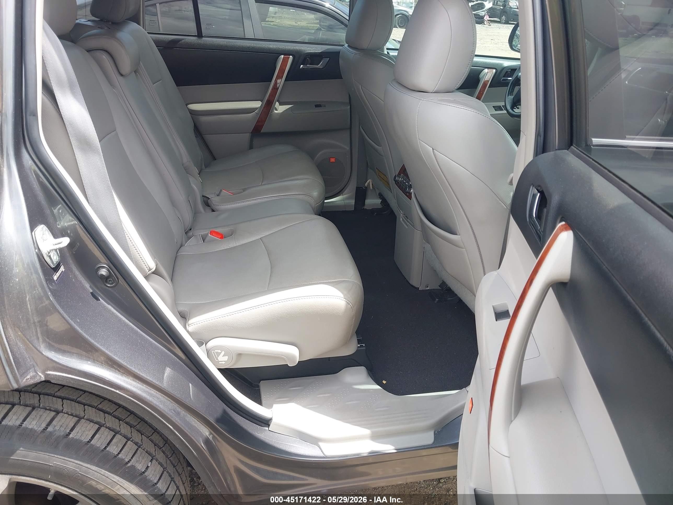 2012 Toyota Highlander Limited V6 Gray vin: 5TDDK3EH2CS093651