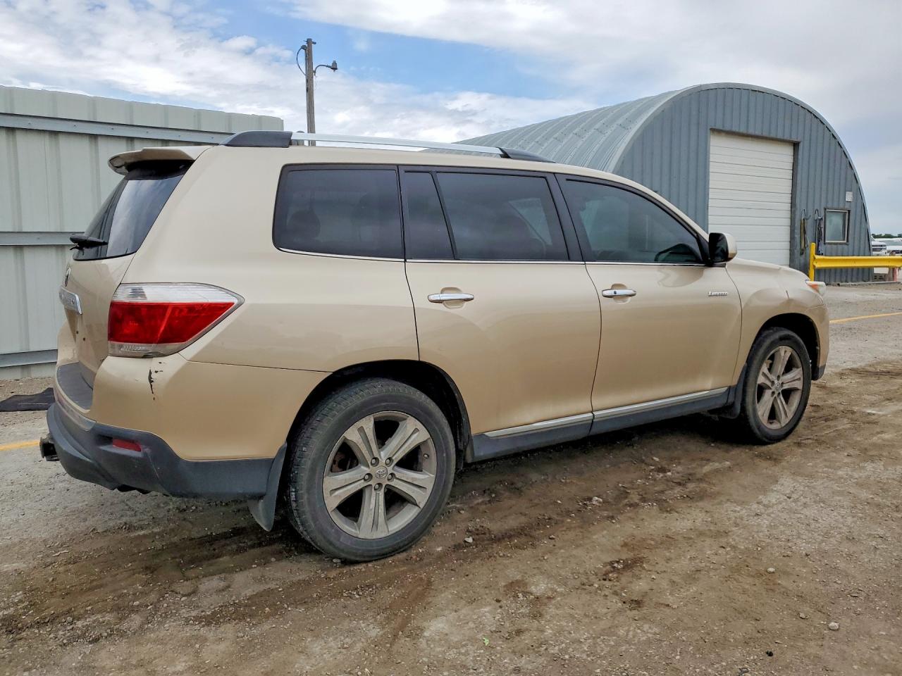 2012 Toyota Highlander Limited Tan vin: 5TDDK3EH2CS095903