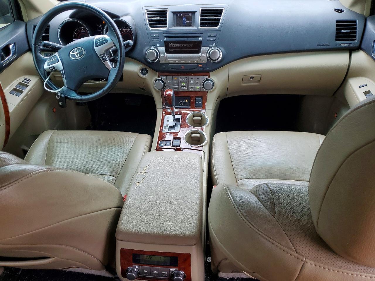 2012 Toyota Highlander Limited Tan vin: 5TDDK3EH2CS095903
