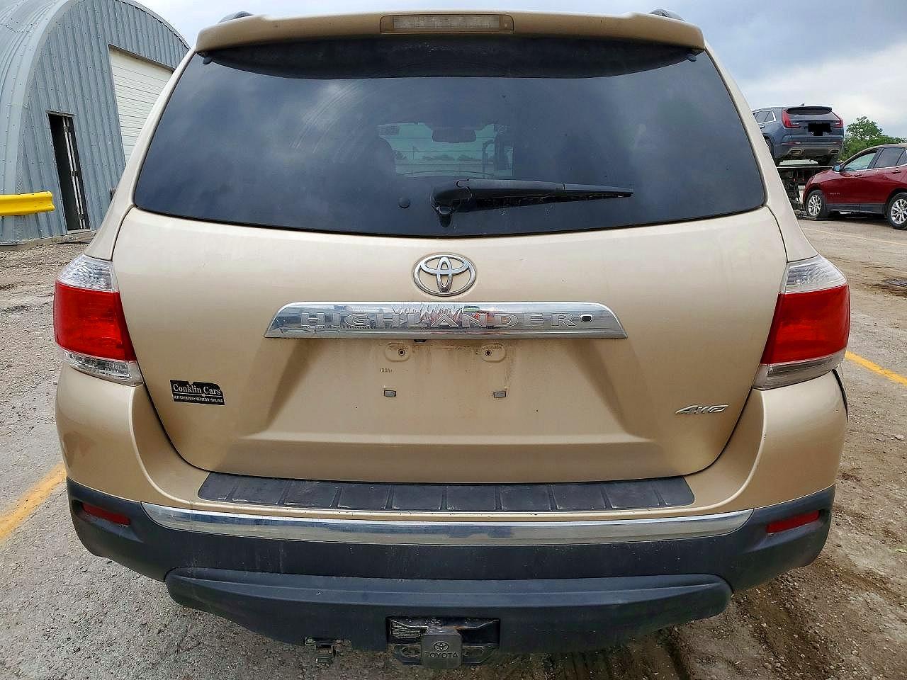 2012 Toyota Highlander Limited Tan vin: 5TDDK3EH2CS095903