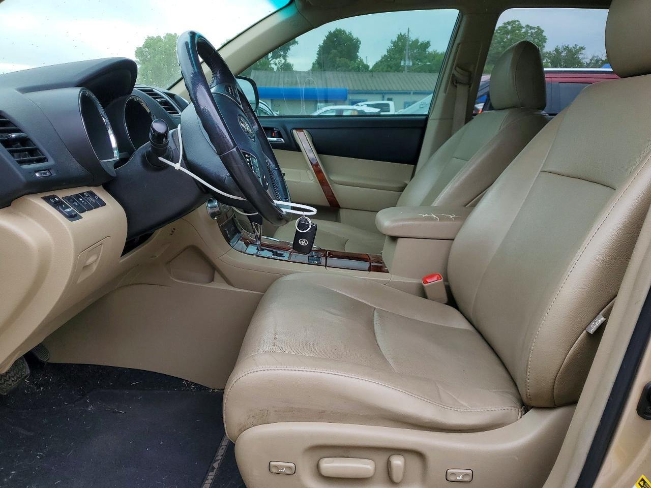 2012 Toyota Highlander Limited Tan vin: 5TDDK3EH2CS095903