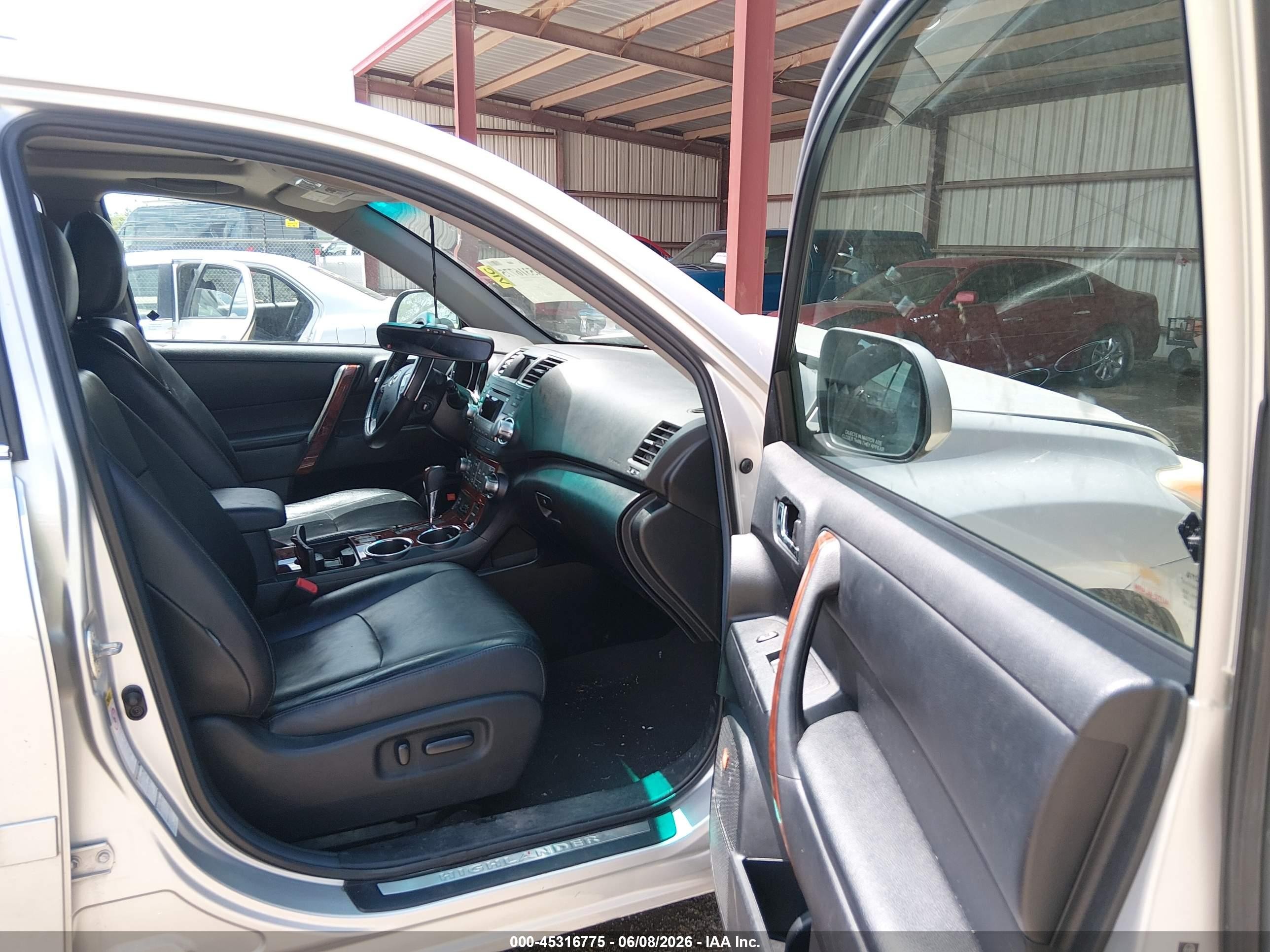 2012 Toyota Highlander Limited V6 Silver vin: 5TDDK3EH2CS096694