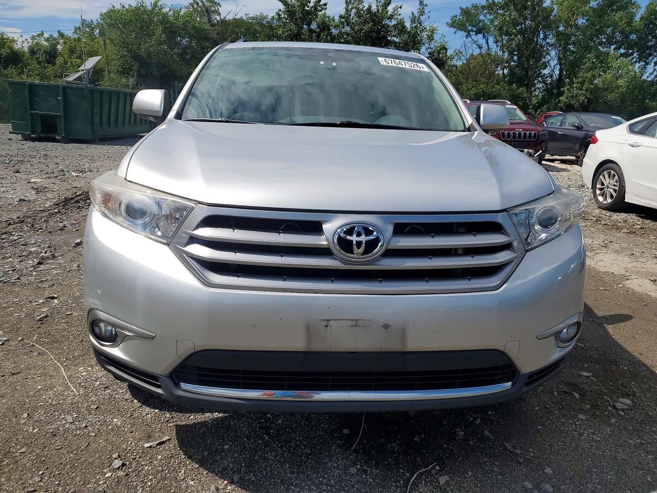 2012 Toyota Highlander Limited Silver vin: 5TDDK3EH2CS103126
