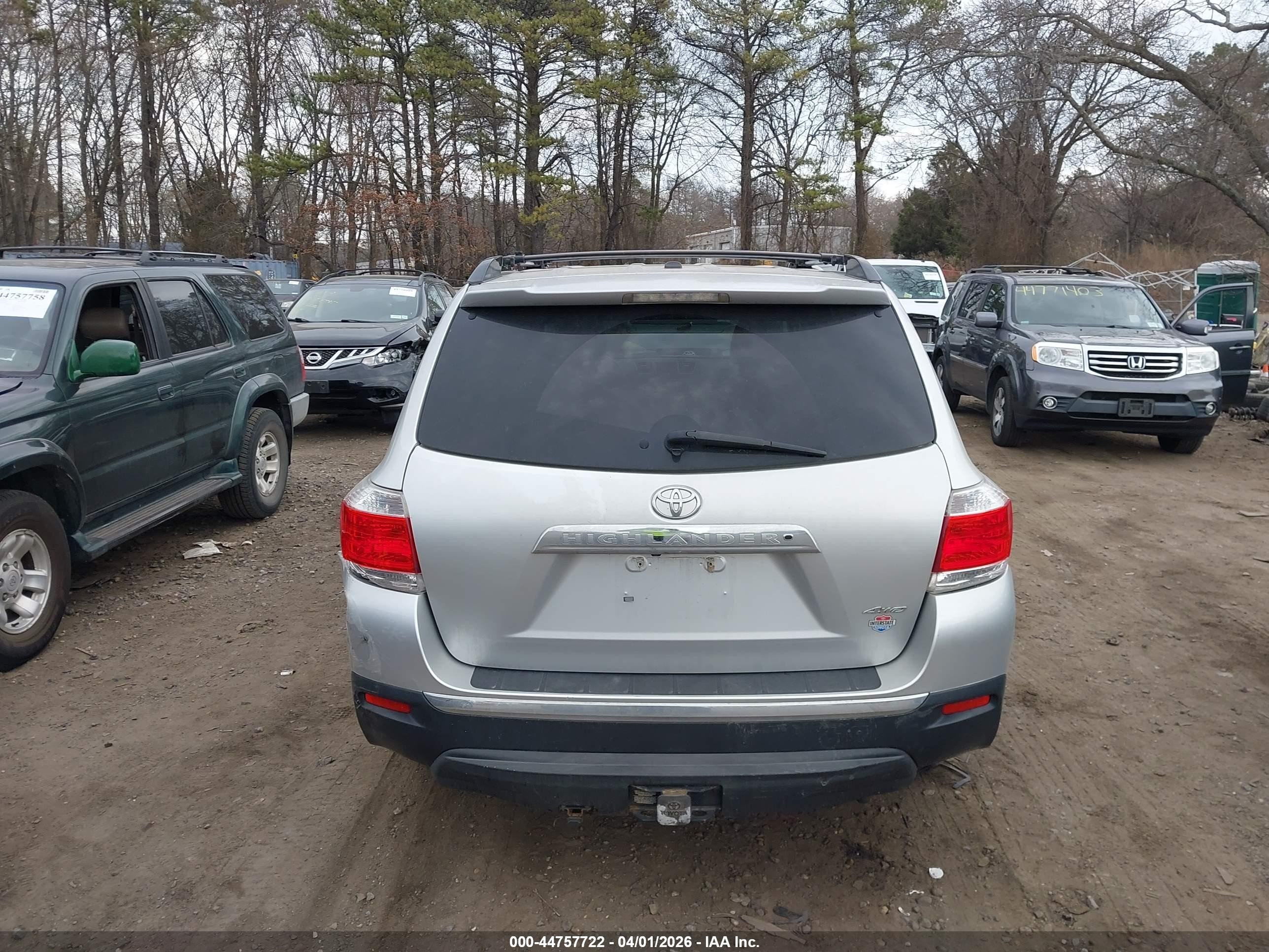 2012 Toyota Highlander Limited V6 Серебряный vin: 5TDDK3EH2CS113185