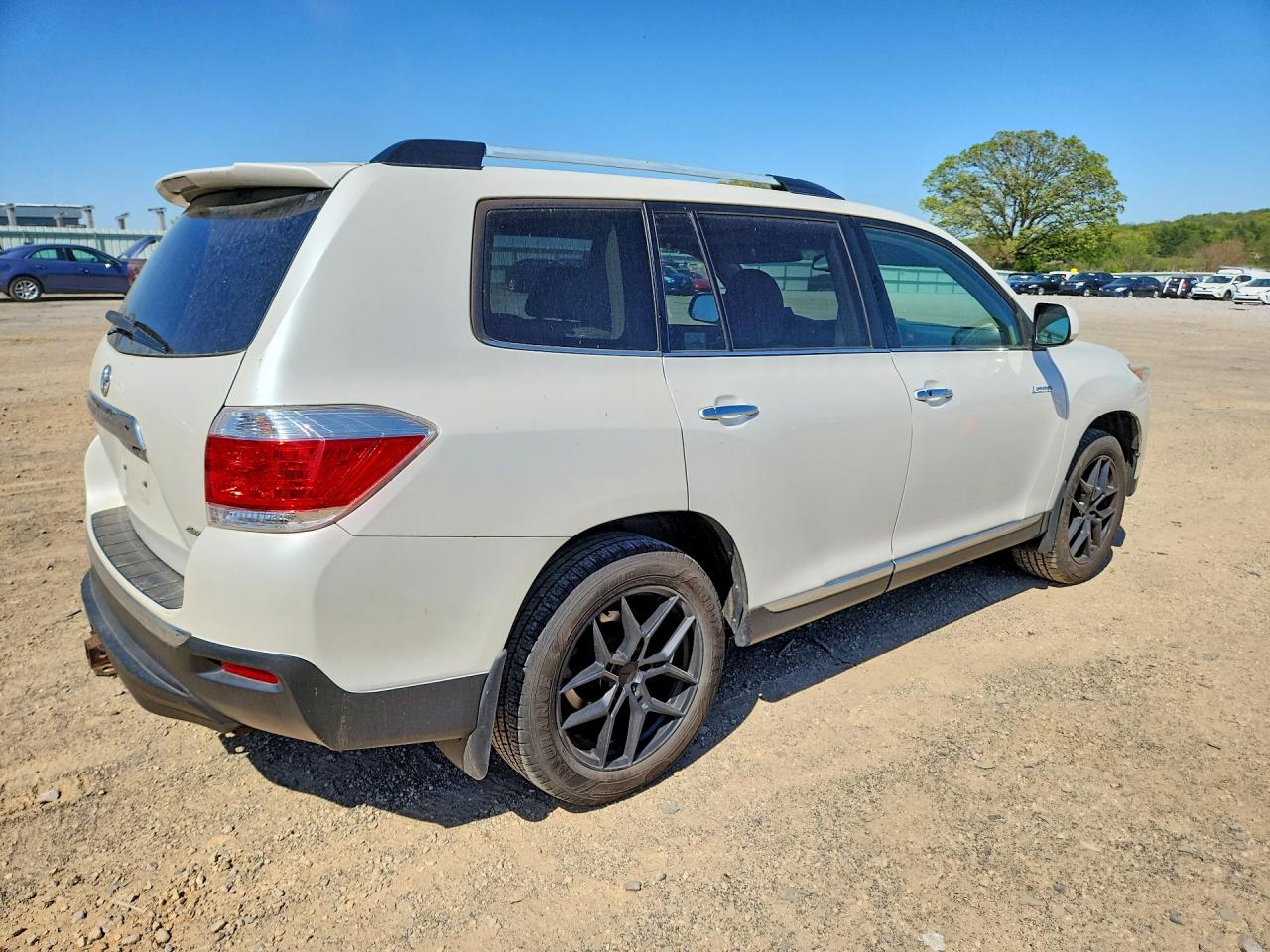 2012 Toyota Highlander Limited White vin: 5TDDK3EH2CS119178