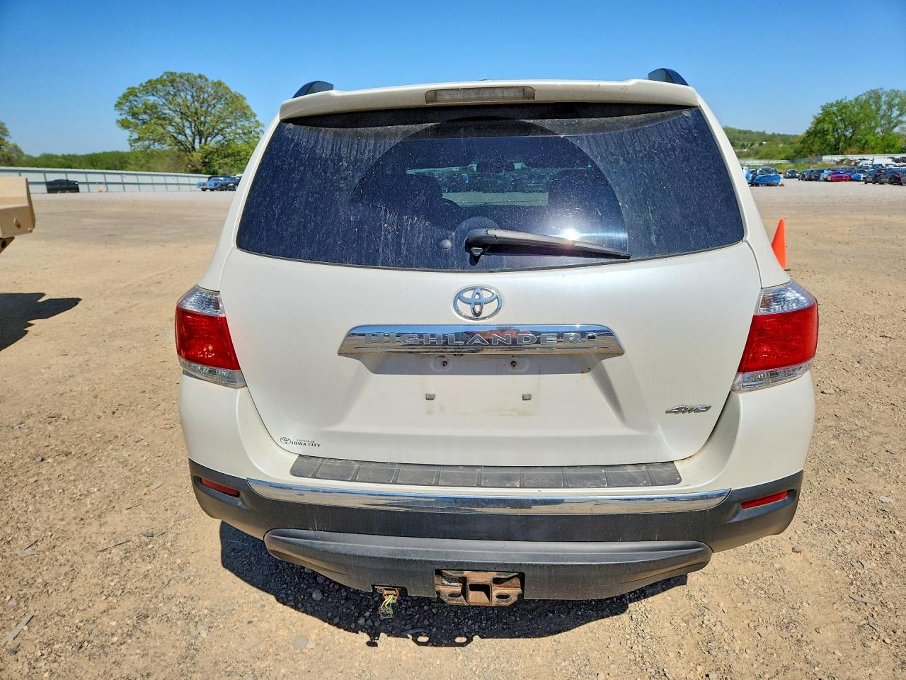 2012 Toyota Highlander Limited White vin: 5TDDK3EH2CS119178