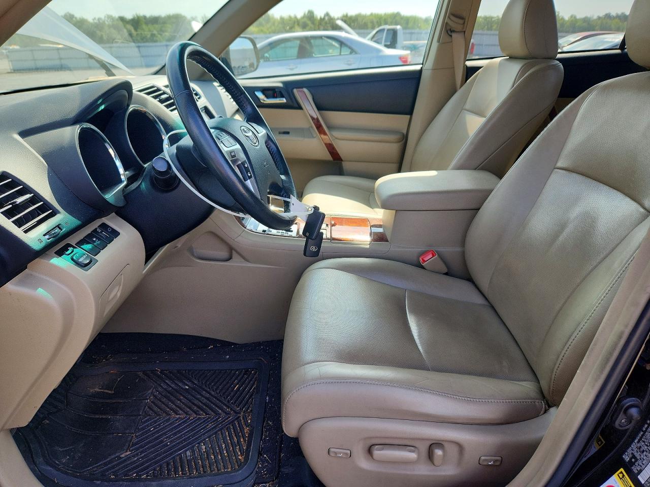 2012 Toyota Highlander Limited Black vin: 5TDDK3EH2CS126616