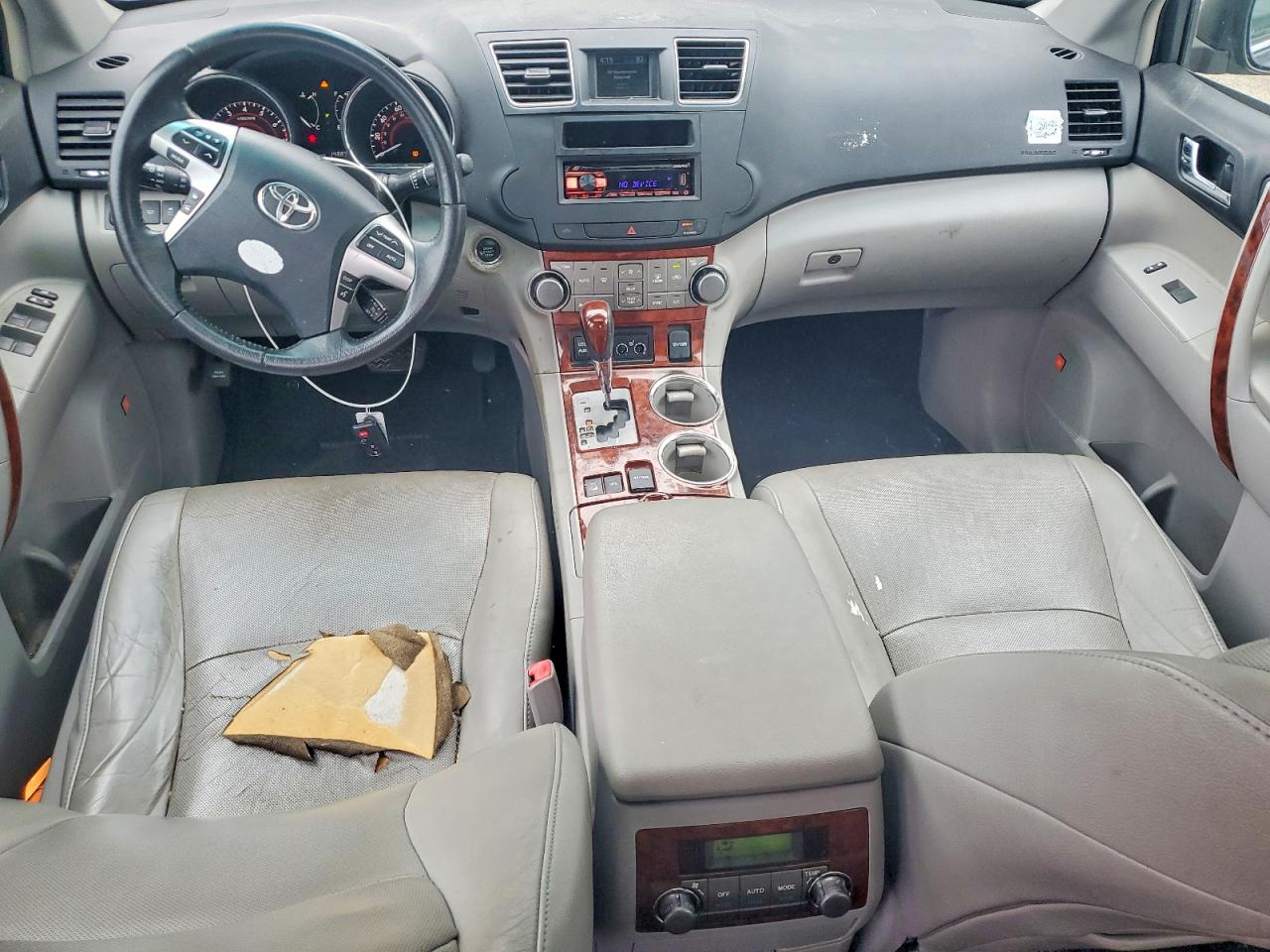 2012 Toyota Highlander Limited Gray vin: 5TDDK3EH2CS137650