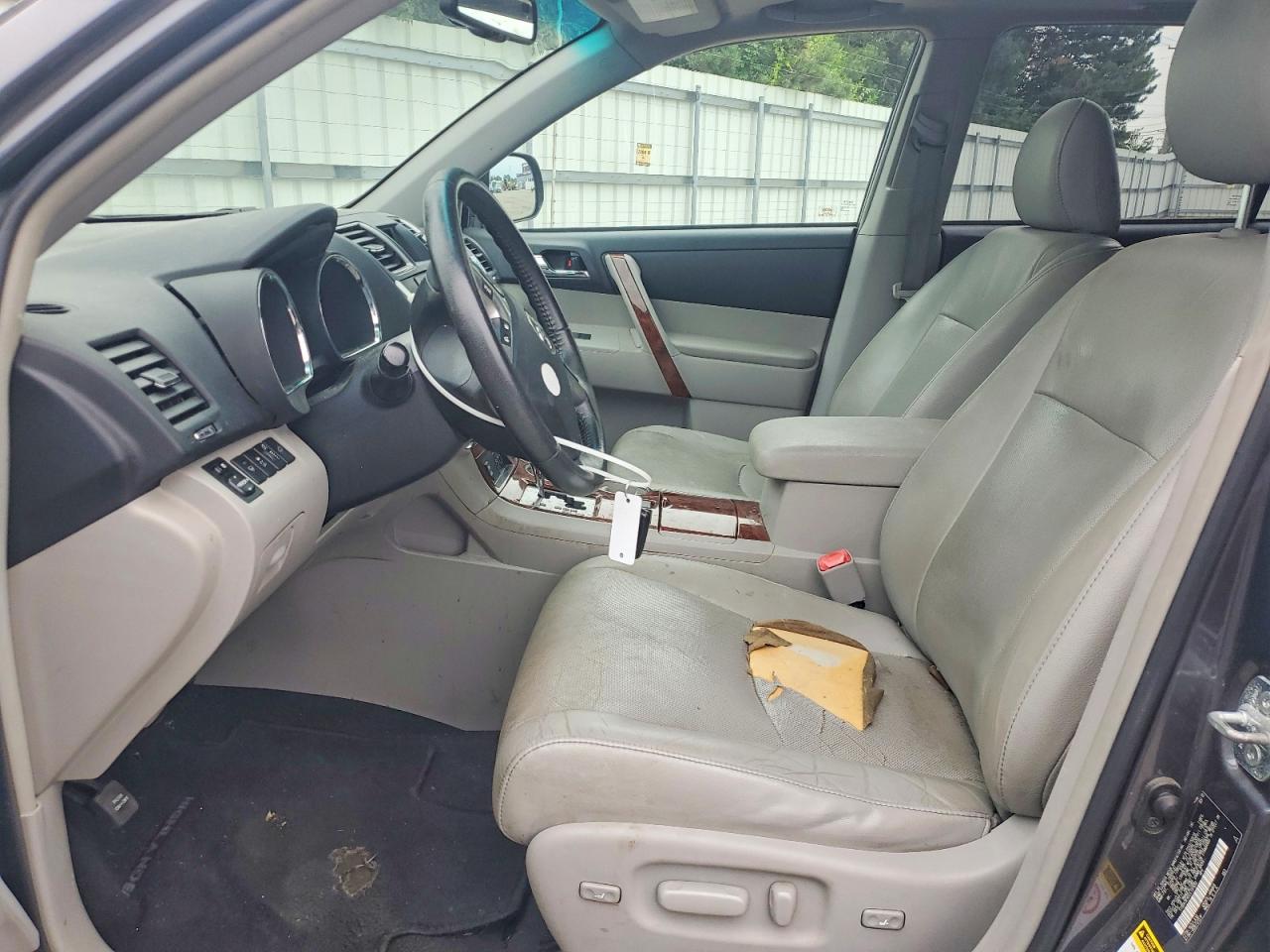 2012 Toyota Highlander Limited Gray vin: 5TDDK3EH2CS137650
