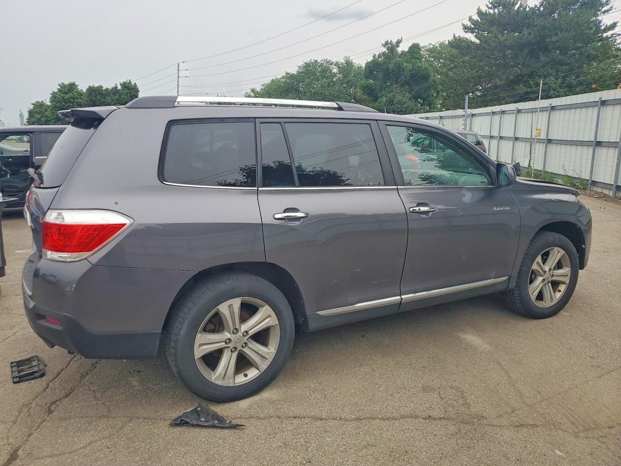 2012 Toyota Highlander Limited Gray vin: 5TDDK3EH2CS137650