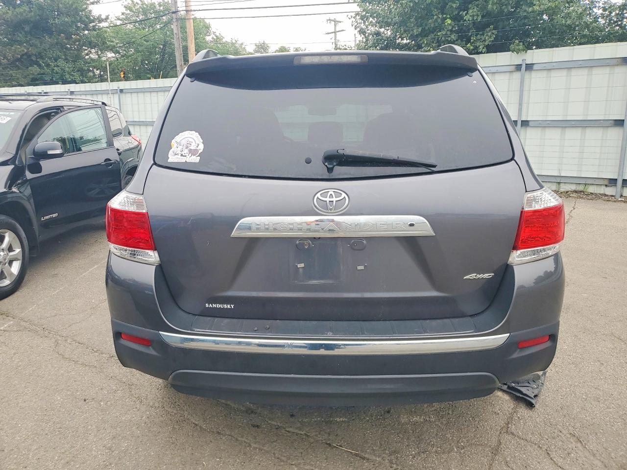 2012 Toyota Highlander Limited Gray vin: 5TDDK3EH2CS137650