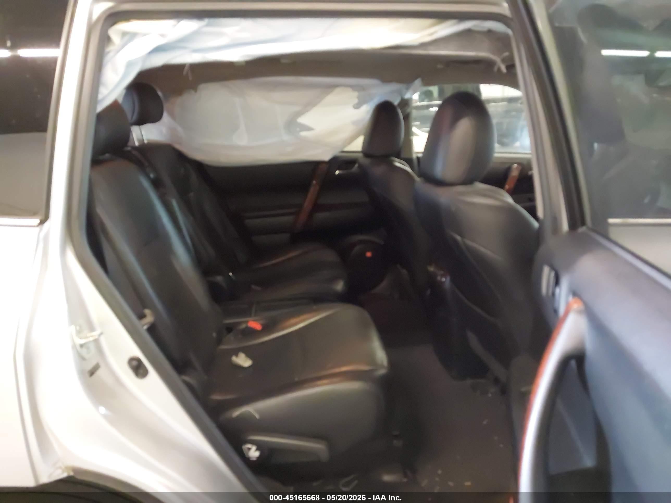 2012 Toyota Highlander Limited V6 Серебряный vin: 5TDDK3EH2CS139429