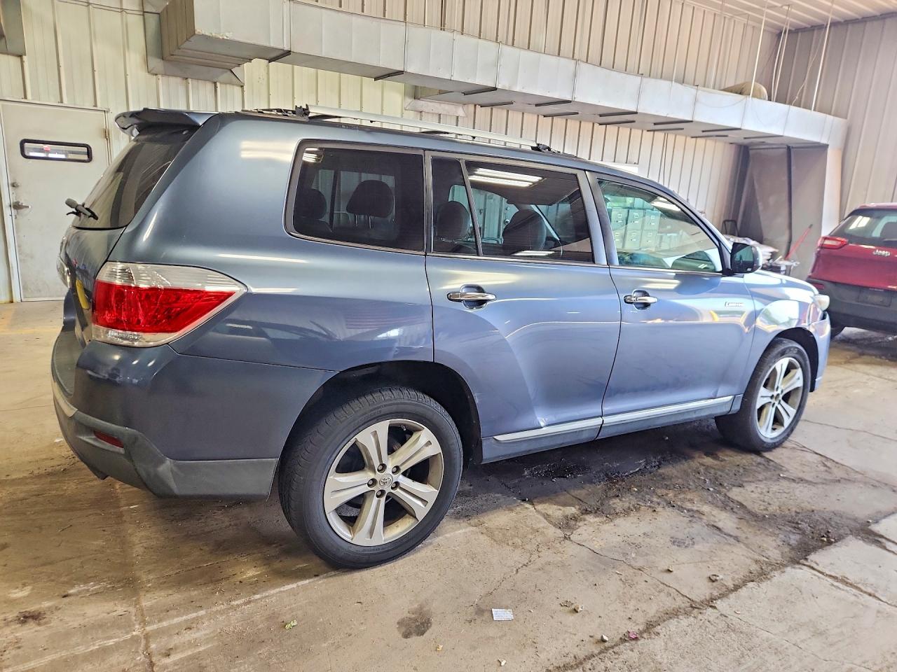 2012 Toyota Highlander Blue vin: 5TDDK3EH2CS154111