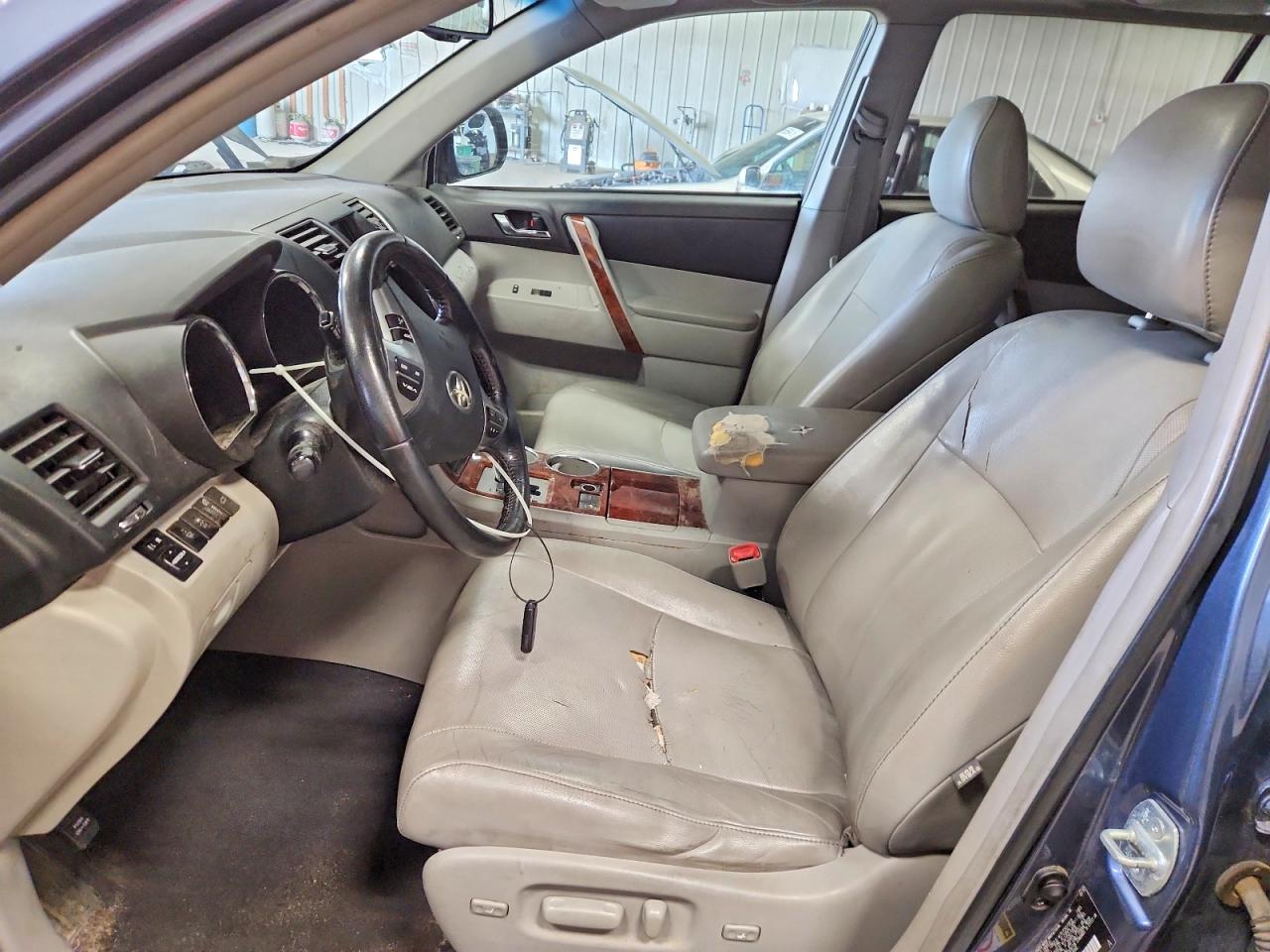 2012 Toyota Highlander Blue vin: 5TDDK3EH2CS154111