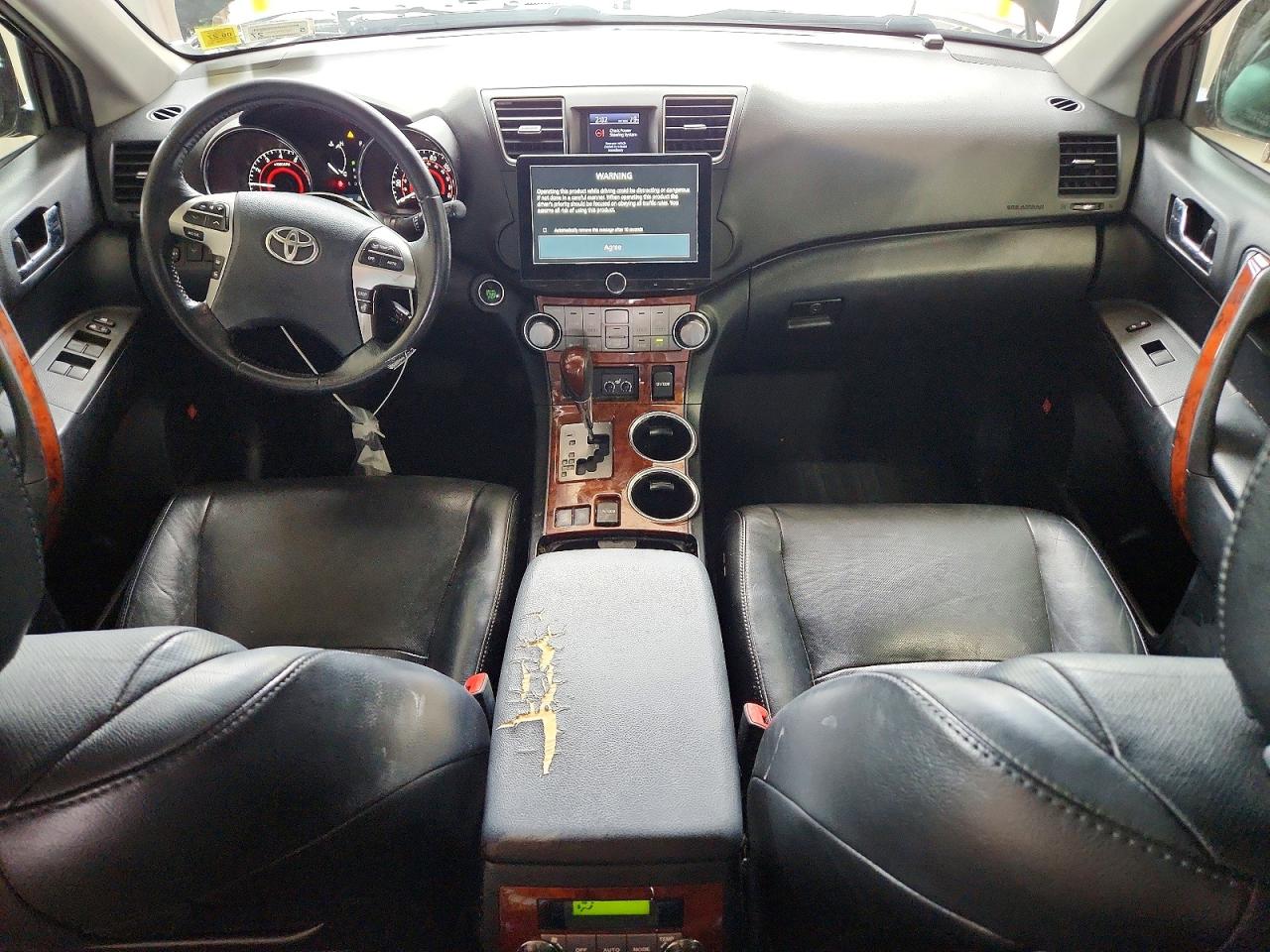 2012 Toyota Highlander Limited Burgundy vin: 5TDDK3EH2CS158904