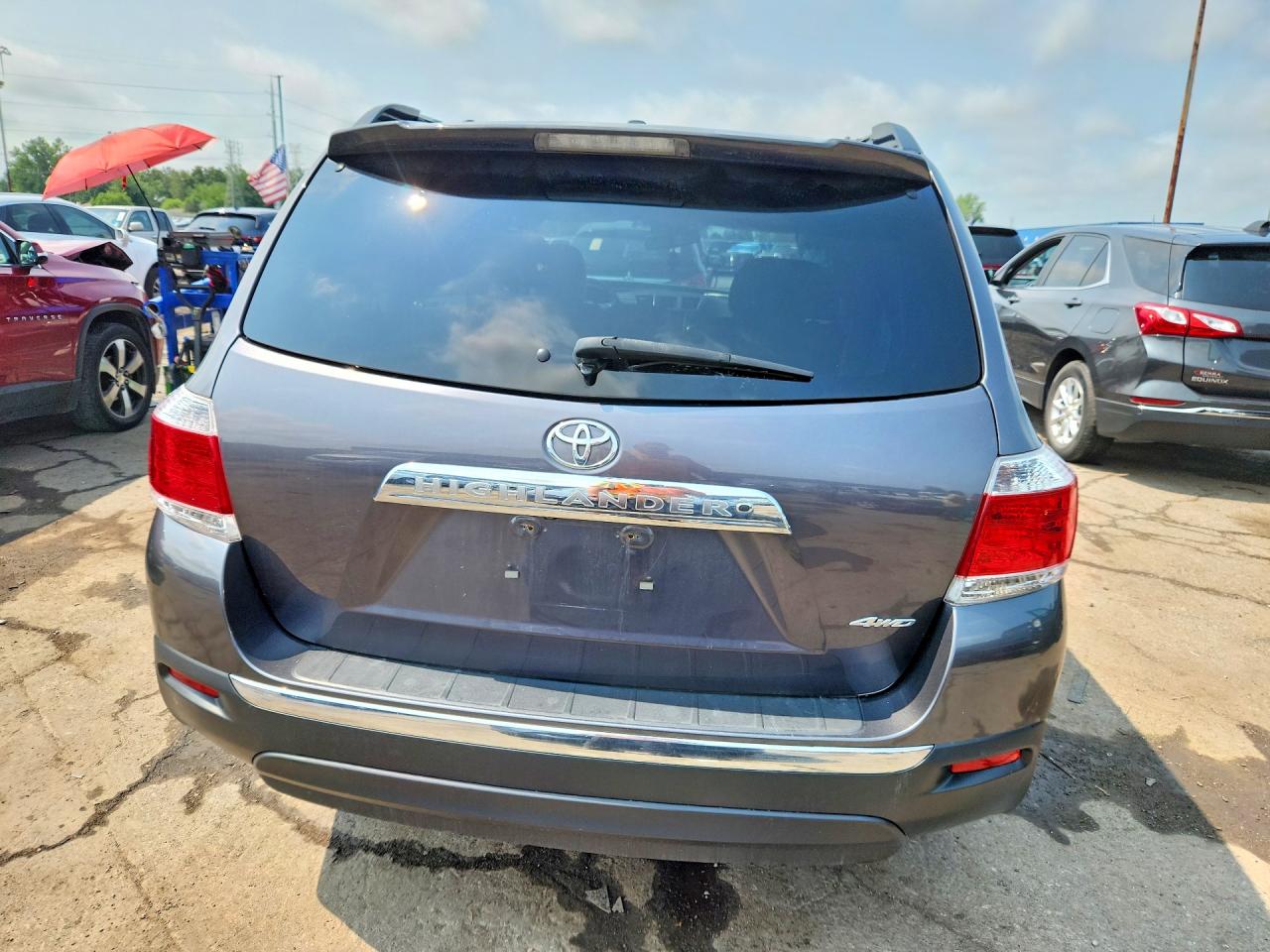 2012 Toyota Highlander Limited Gray vin: 5TDDK3EH2CS167666