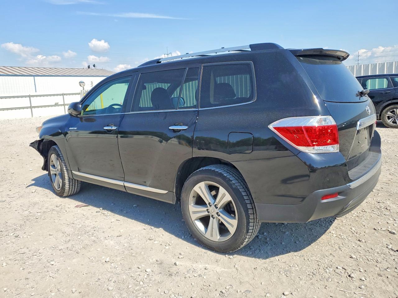 2013 Toyota Highlander Limited Black vin: 5TDDK3EH2DS189460