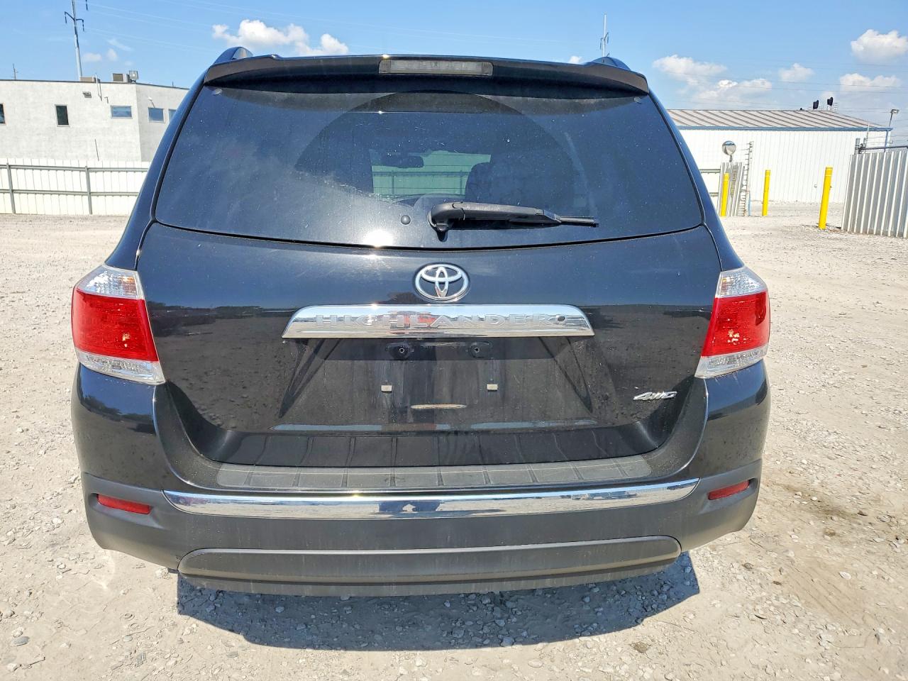 2013 Toyota Highlander Limited Black vin: 5TDDK3EH2DS189460