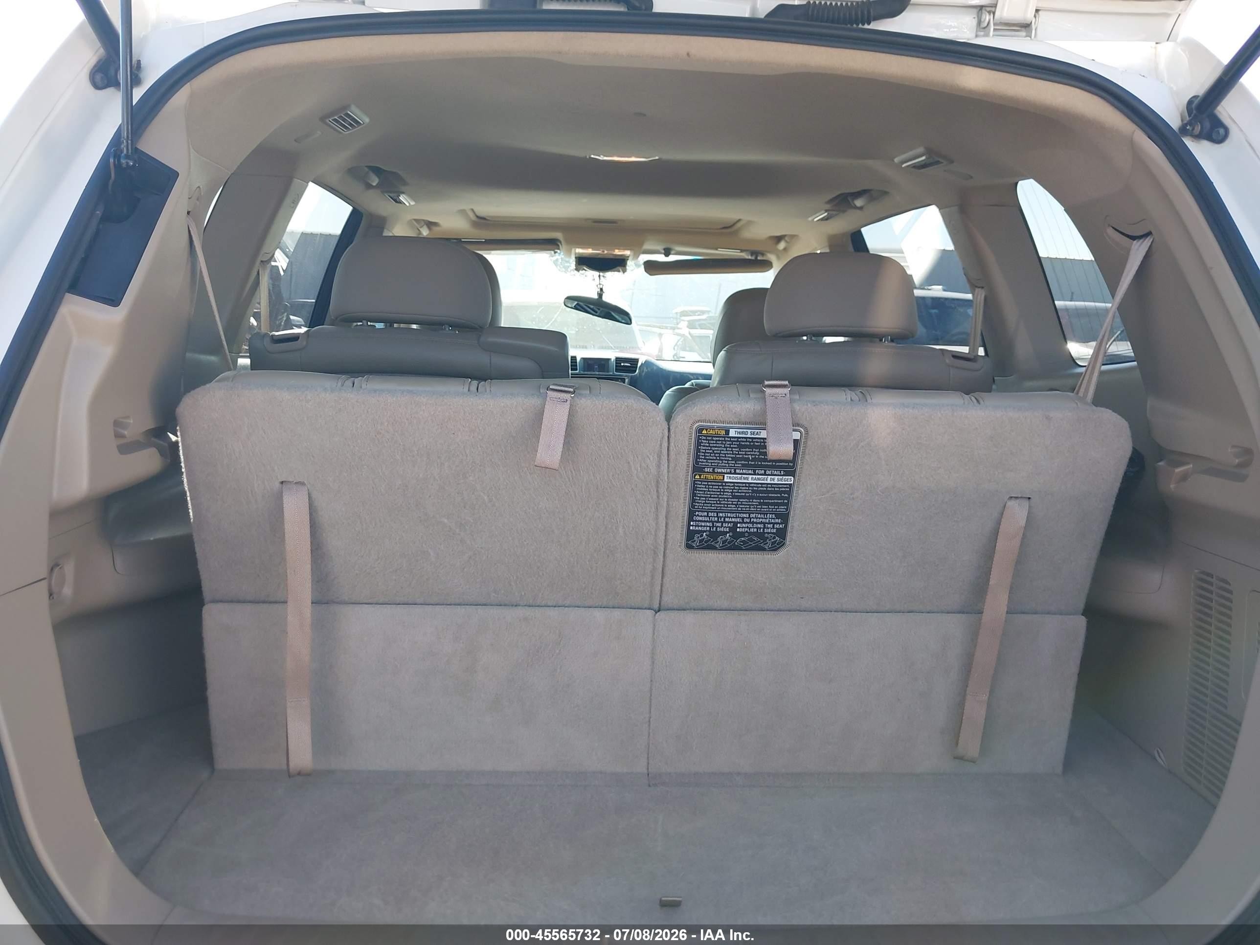 2013 Toyota Highlander Limited V6 Белый vin: 5TDDK3EH2DS226006