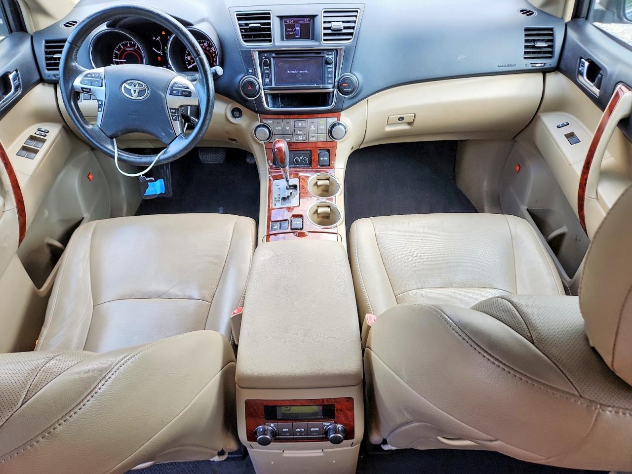 2013 Toyota Highlander Limited Blue vin: 5TDDK3EH2DS229181