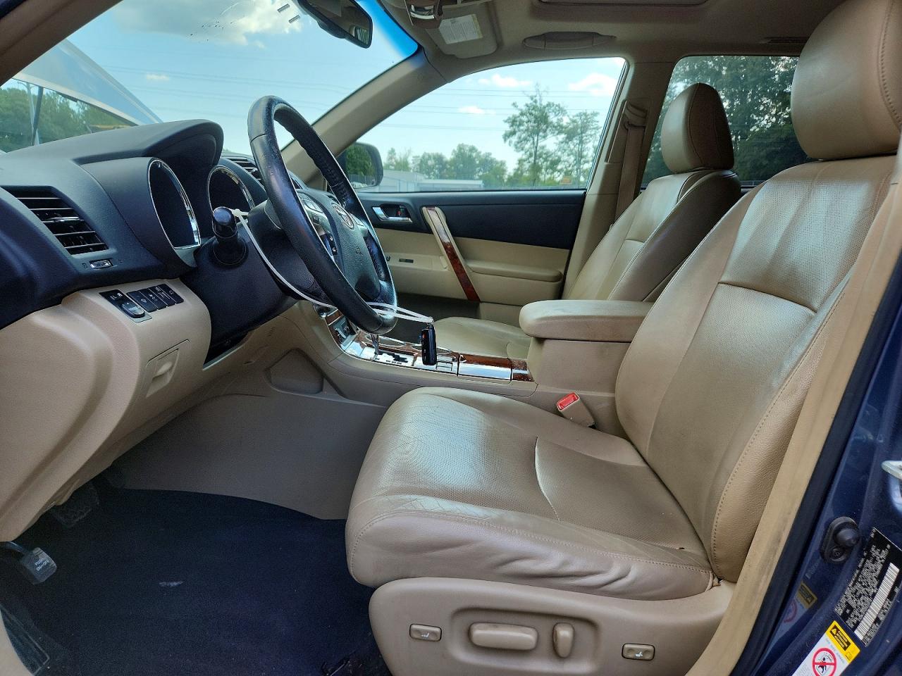 2013 Toyota Highlander Limited Blue vin: 5TDDK3EH2DS229181