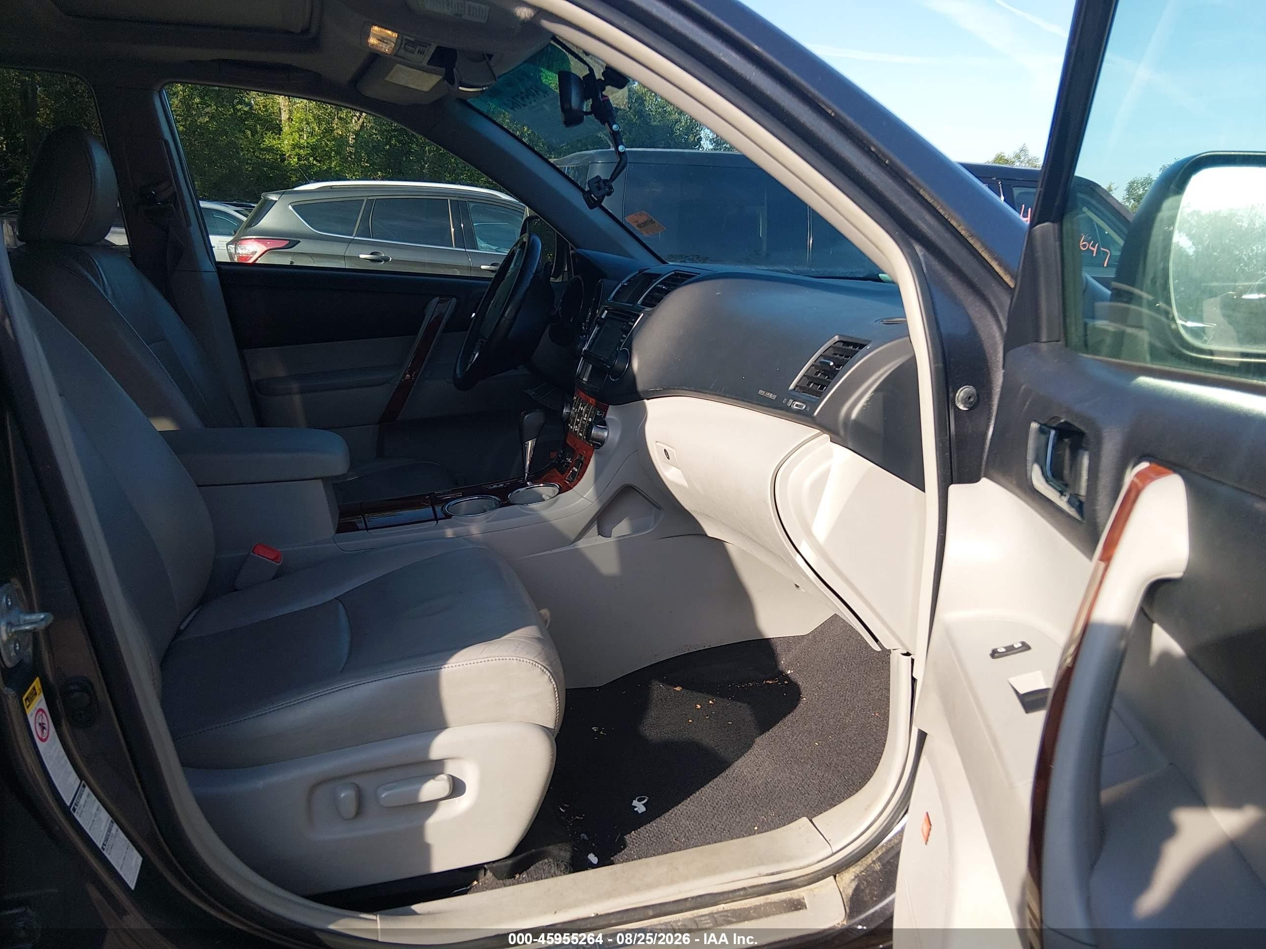 2013 Toyota Highlander Limited V6 Gray vin: 5TDDK3EH2DS233120