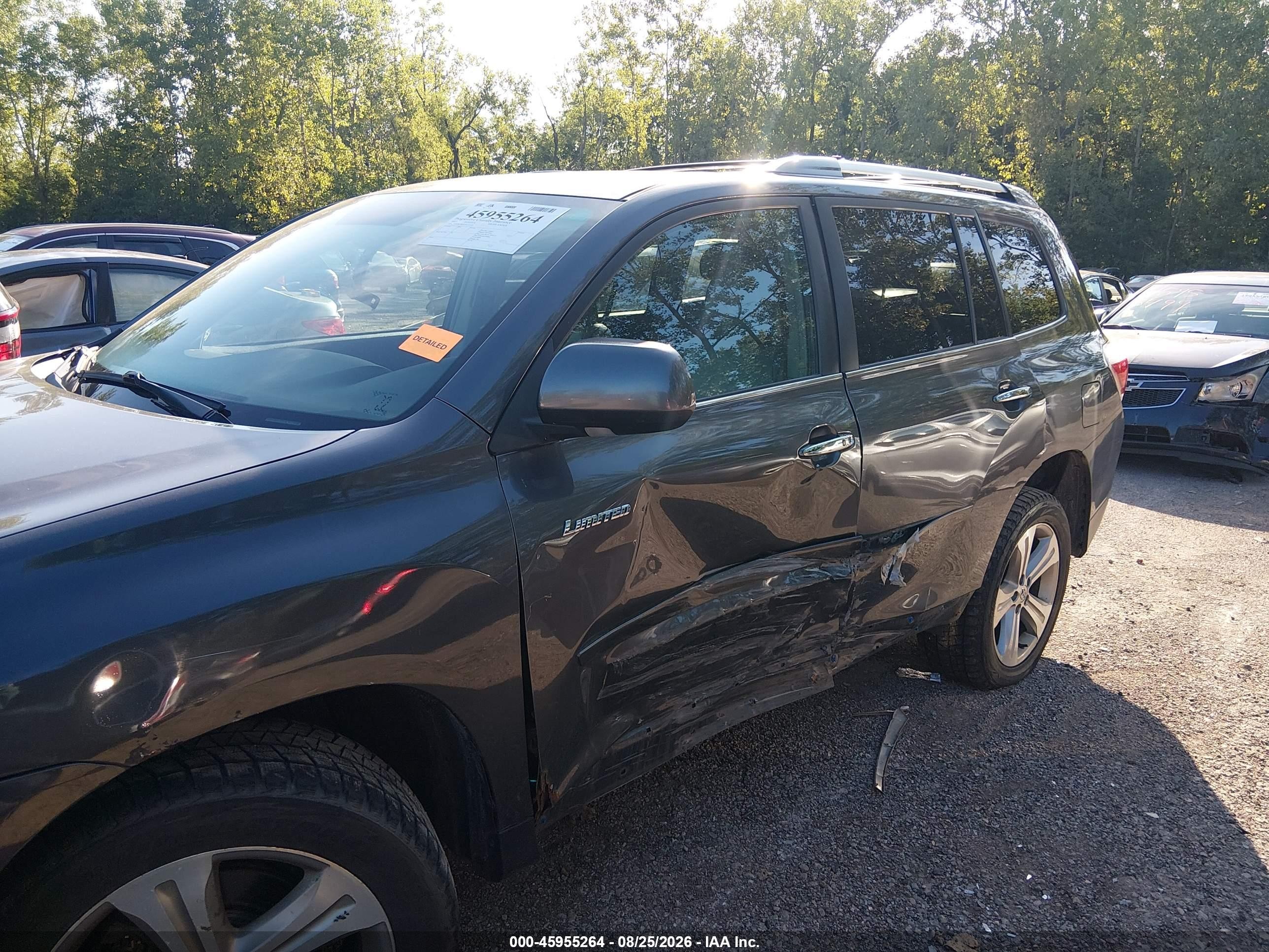 2013 Toyota Highlander Limited V6 Gray vin: 5TDDK3EH2DS233120