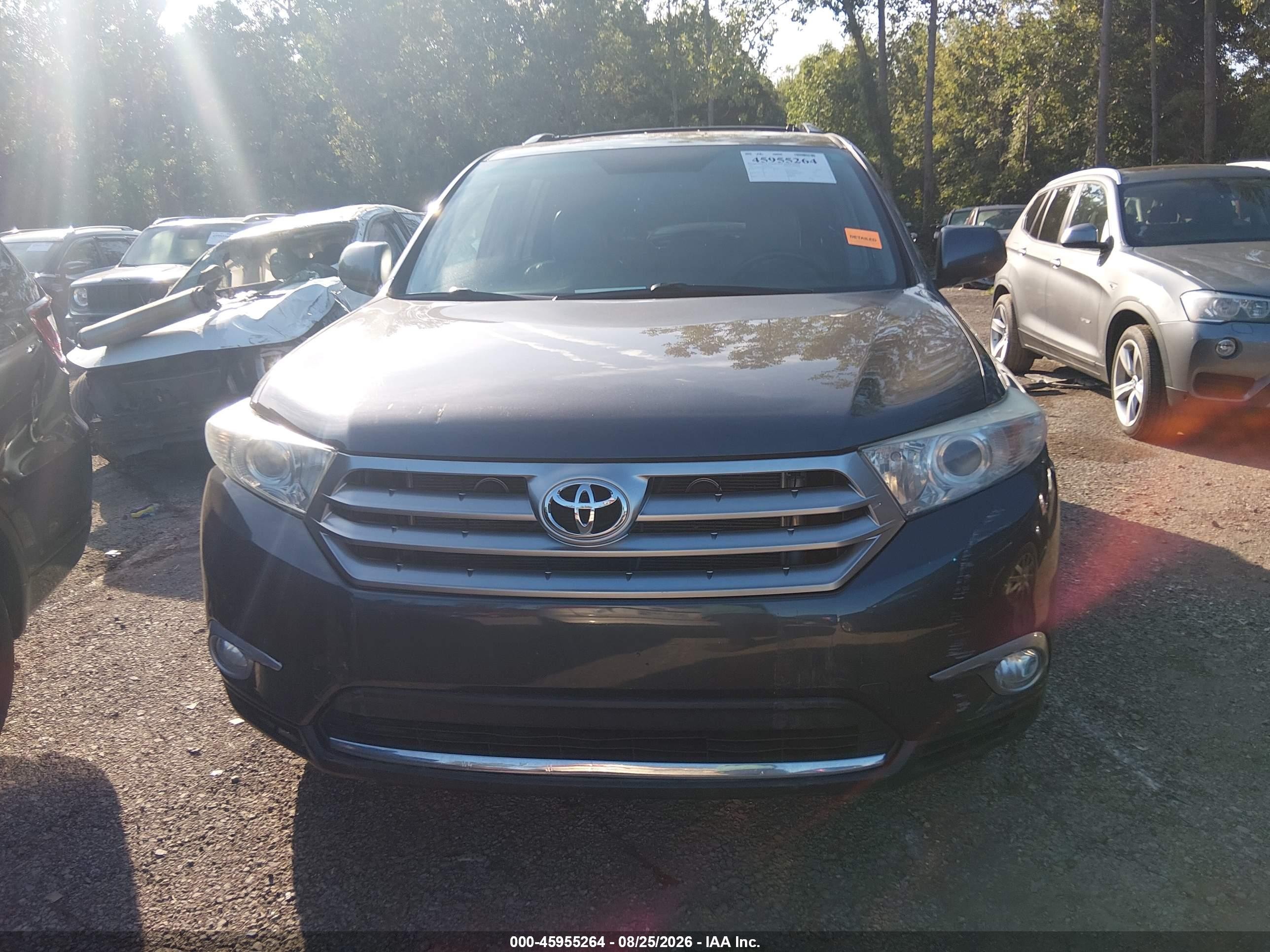 2013 Toyota Highlander Limited V6 Gray vin: 5TDDK3EH2DS233120