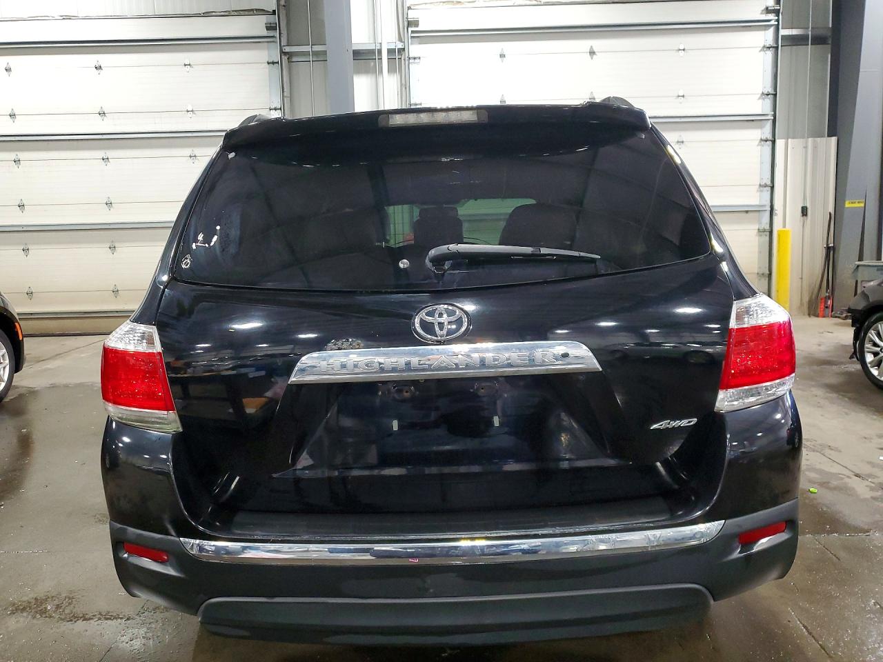 2011 Toyota Highlander Limited Черный vin: 5TDDK3EH3BS061967