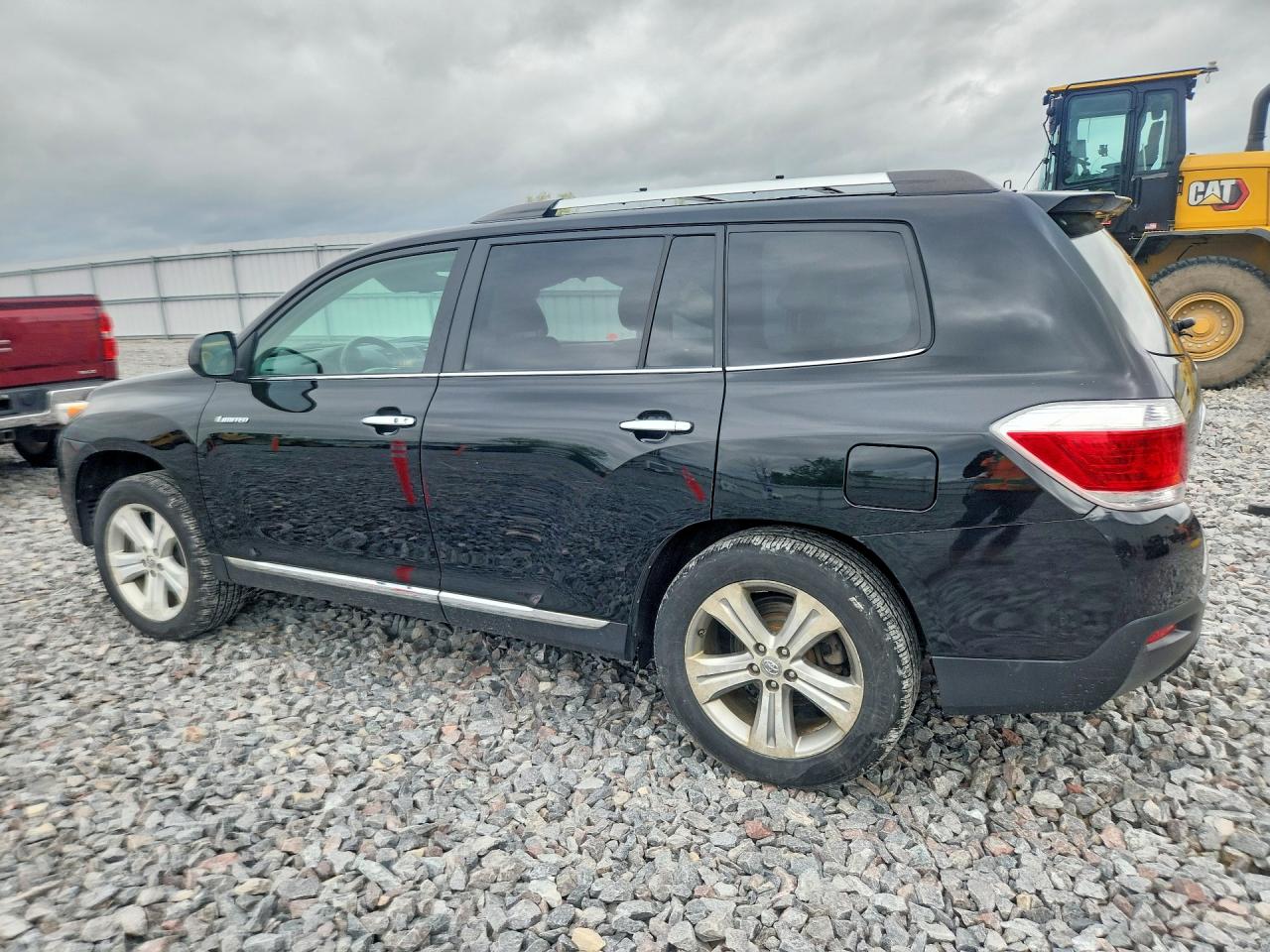 2011 Toyota Highlander Limited Black vin: 5TDDK3EH3BS079529