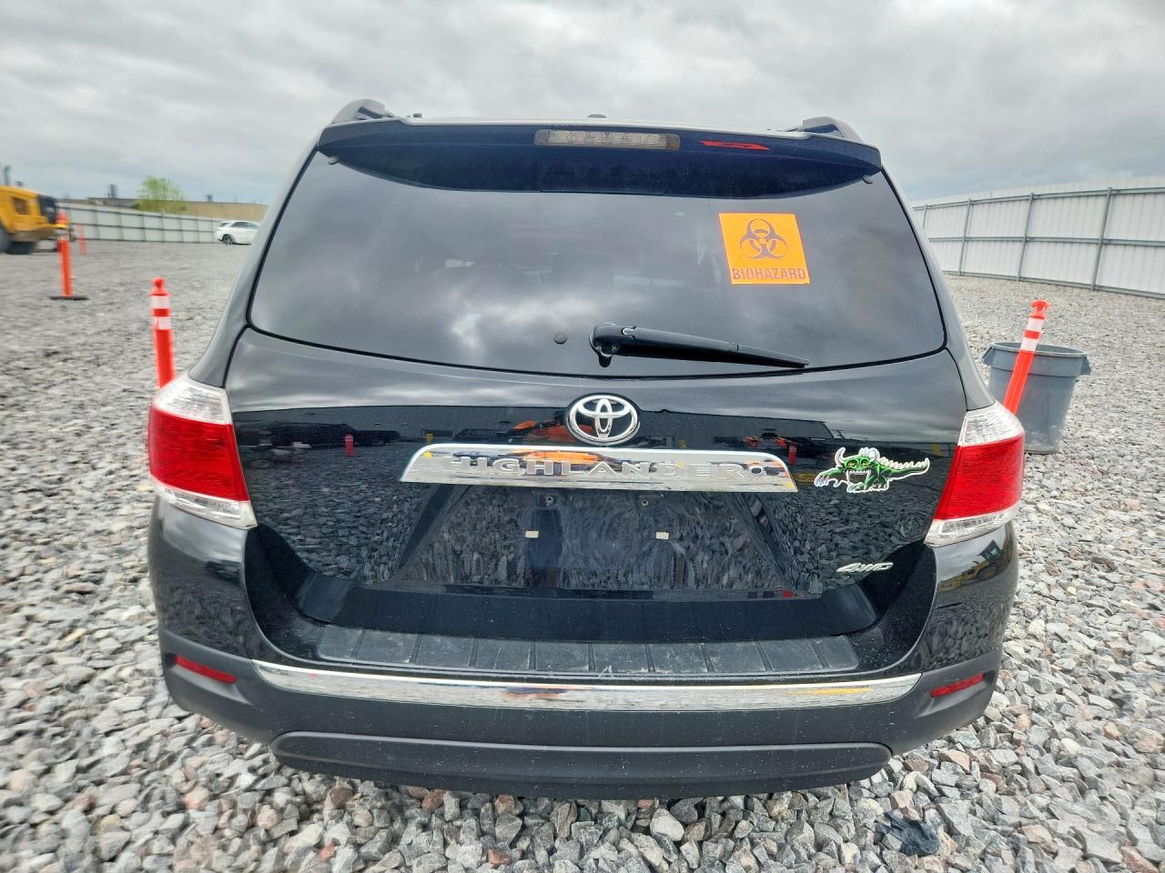 2011 Toyota Highlander Limited Black vin: 5TDDK3EH3BS079529