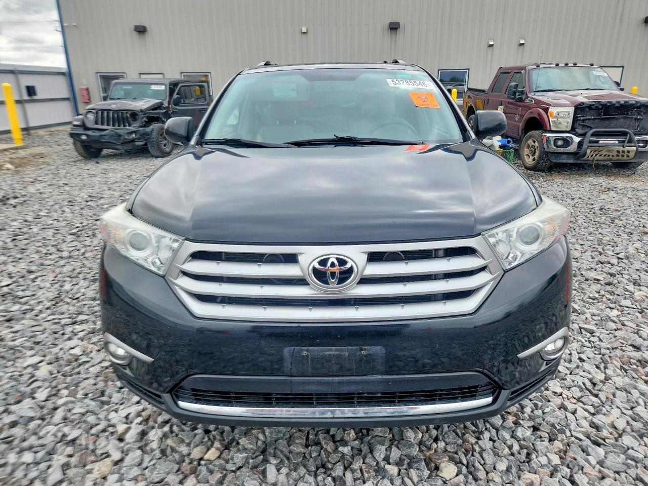 2011 Toyota Highlander Limited Black vin: 5TDDK3EH3BS079529