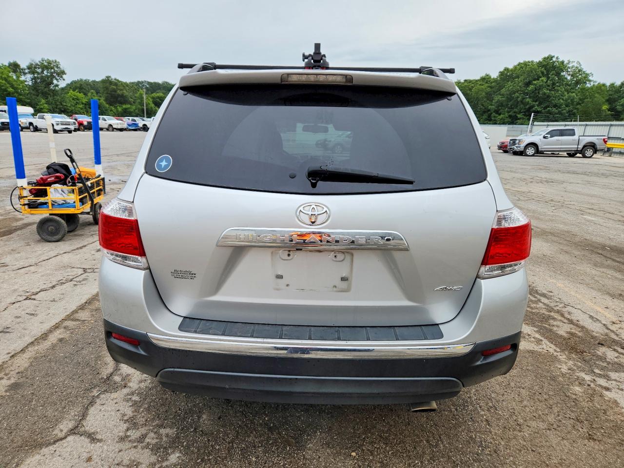 2011 Toyota Highlander Limited Silver vin: 5TDDK3EH3BS092944