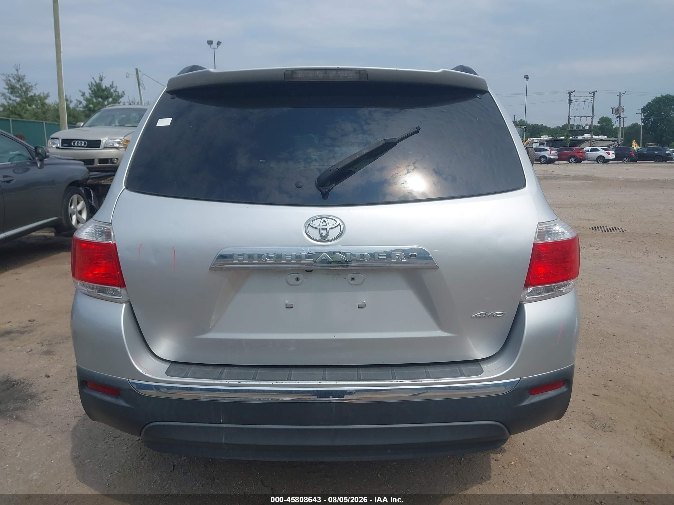 2012 Toyota Highlander Limited V6 Silver vin: 5TDDK3EH3CS095067