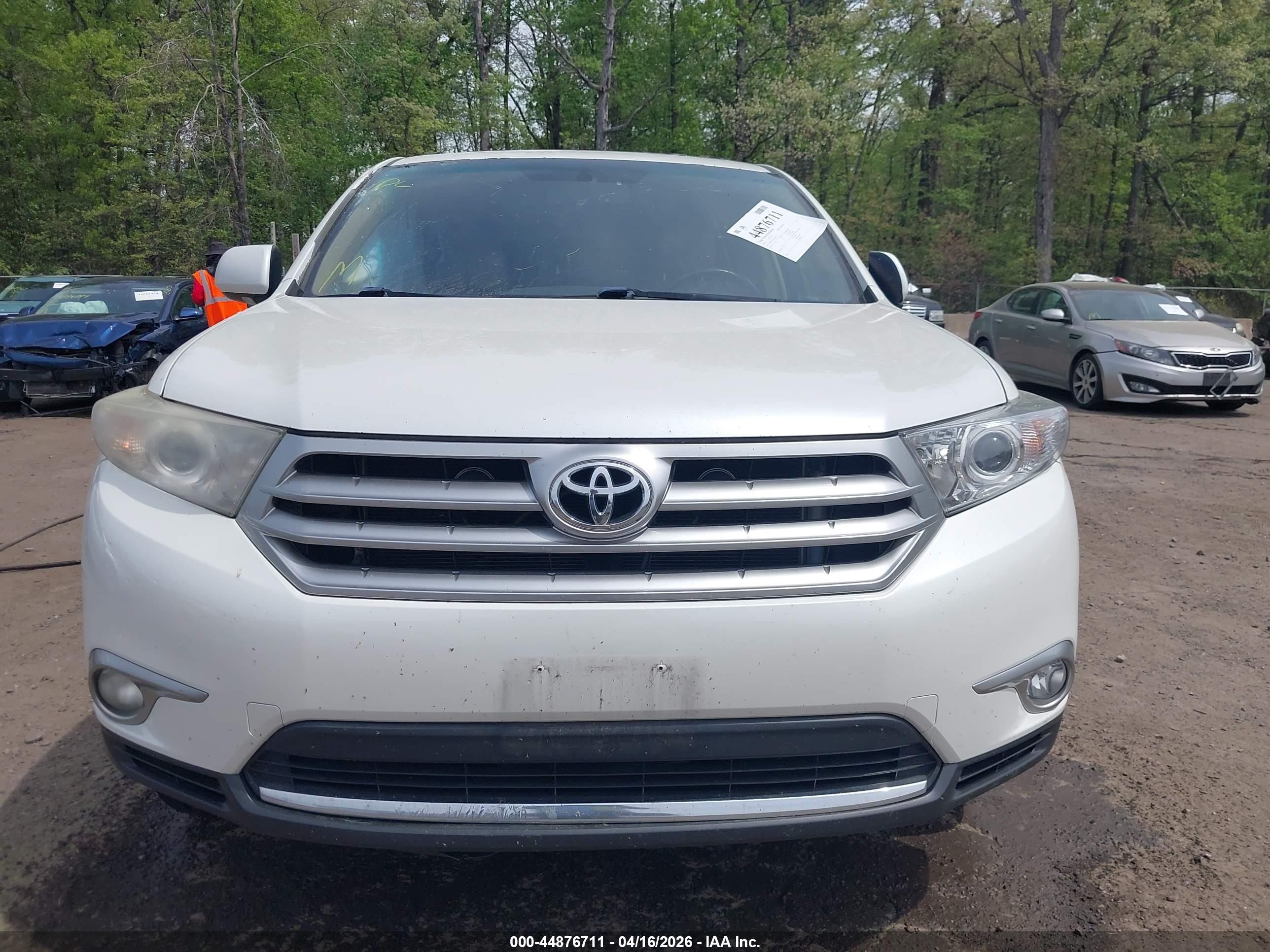 2012 Toyota Highlander Limited V6 White vin: 5TDDK3EH3CS127404