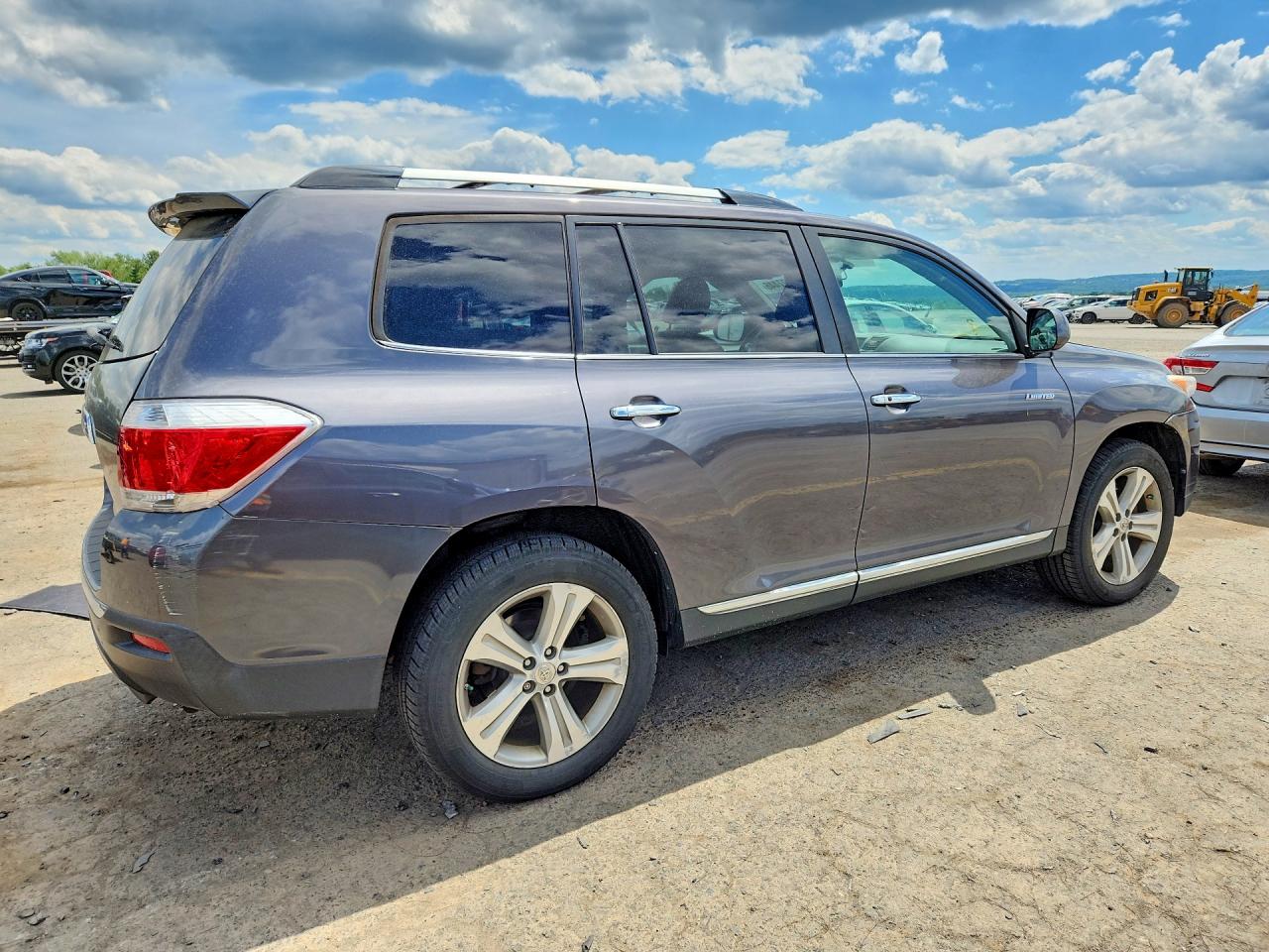 2012 Toyota Highlander Limited Gray vin: 5TDDK3EH3CS141433