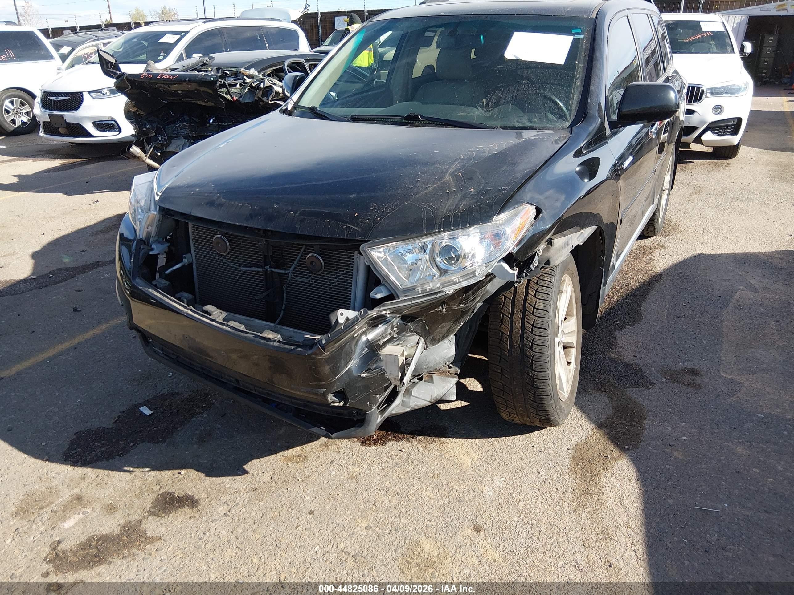 2013 Toyota Highlander Limited V6 Black vin: 5TDDK3EH3DS178189
