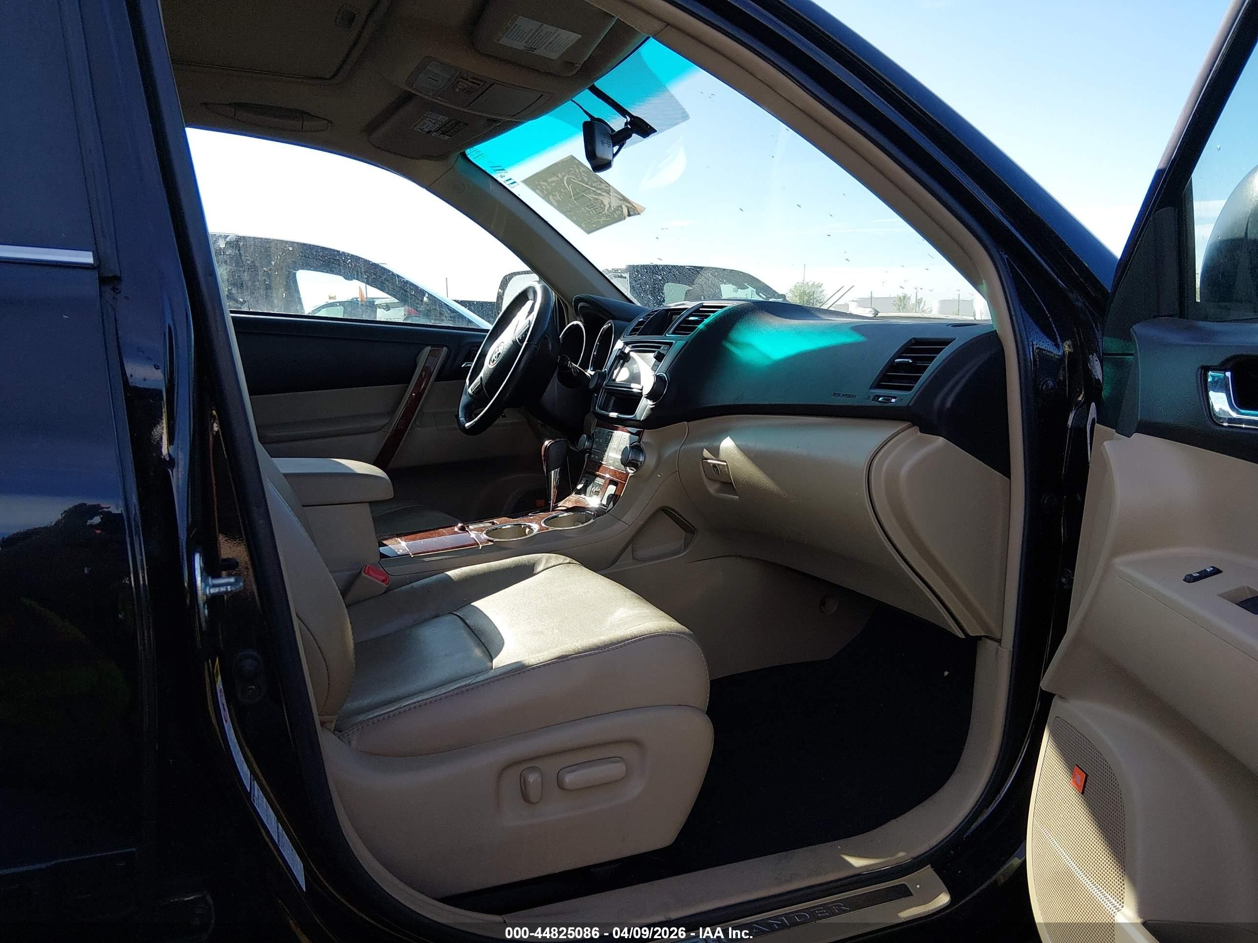 2013 Toyota Highlander Limited V6 Black vin: 5TDDK3EH3DS178189