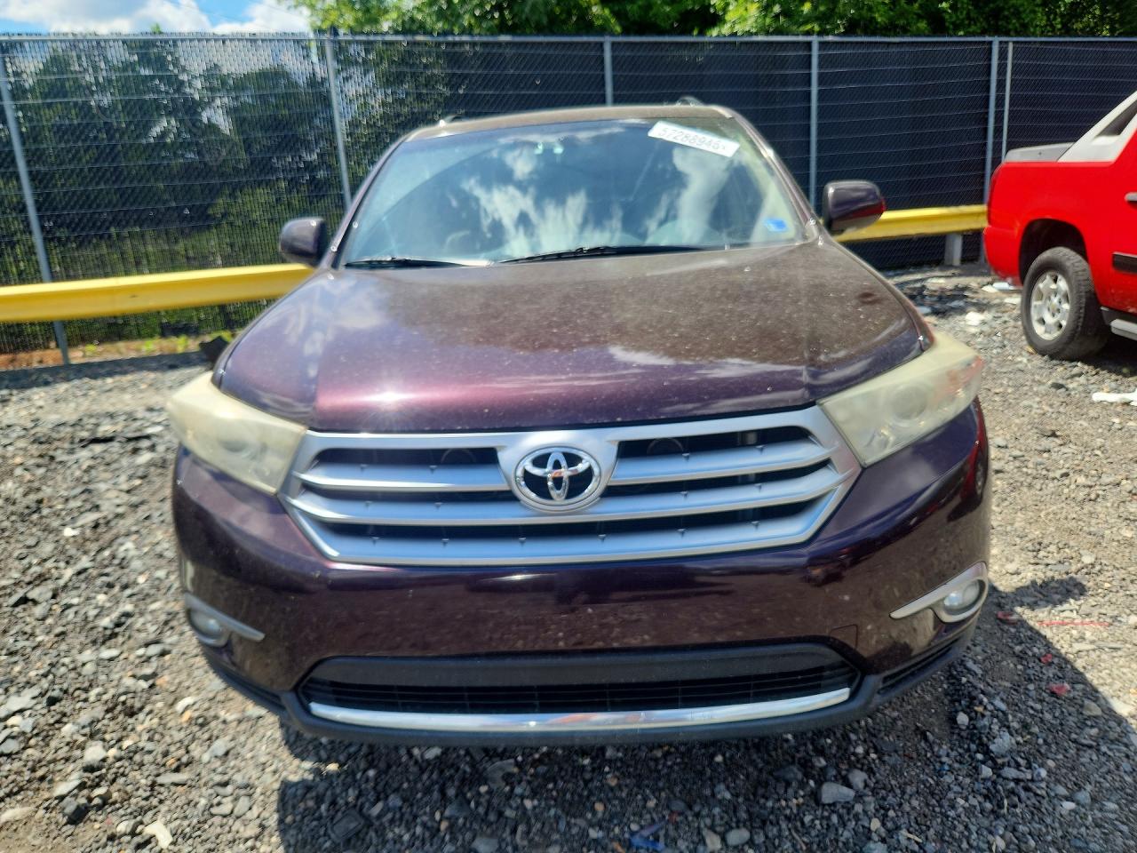 2013 Toyota Highlander Limited Brown vin: 5TDDK3EH3DS186700