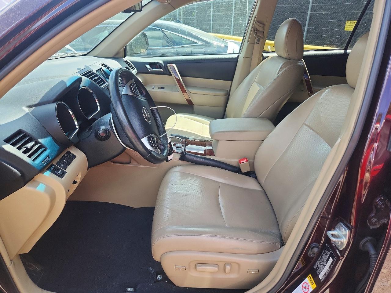 2013 Toyota Highlander Limited Brown vin: 5TDDK3EH3DS186700