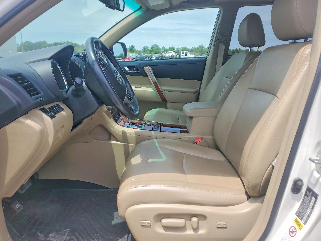 2013 Toyota Highlander Limited Белый vin: 5TDDK3EH3DS191637