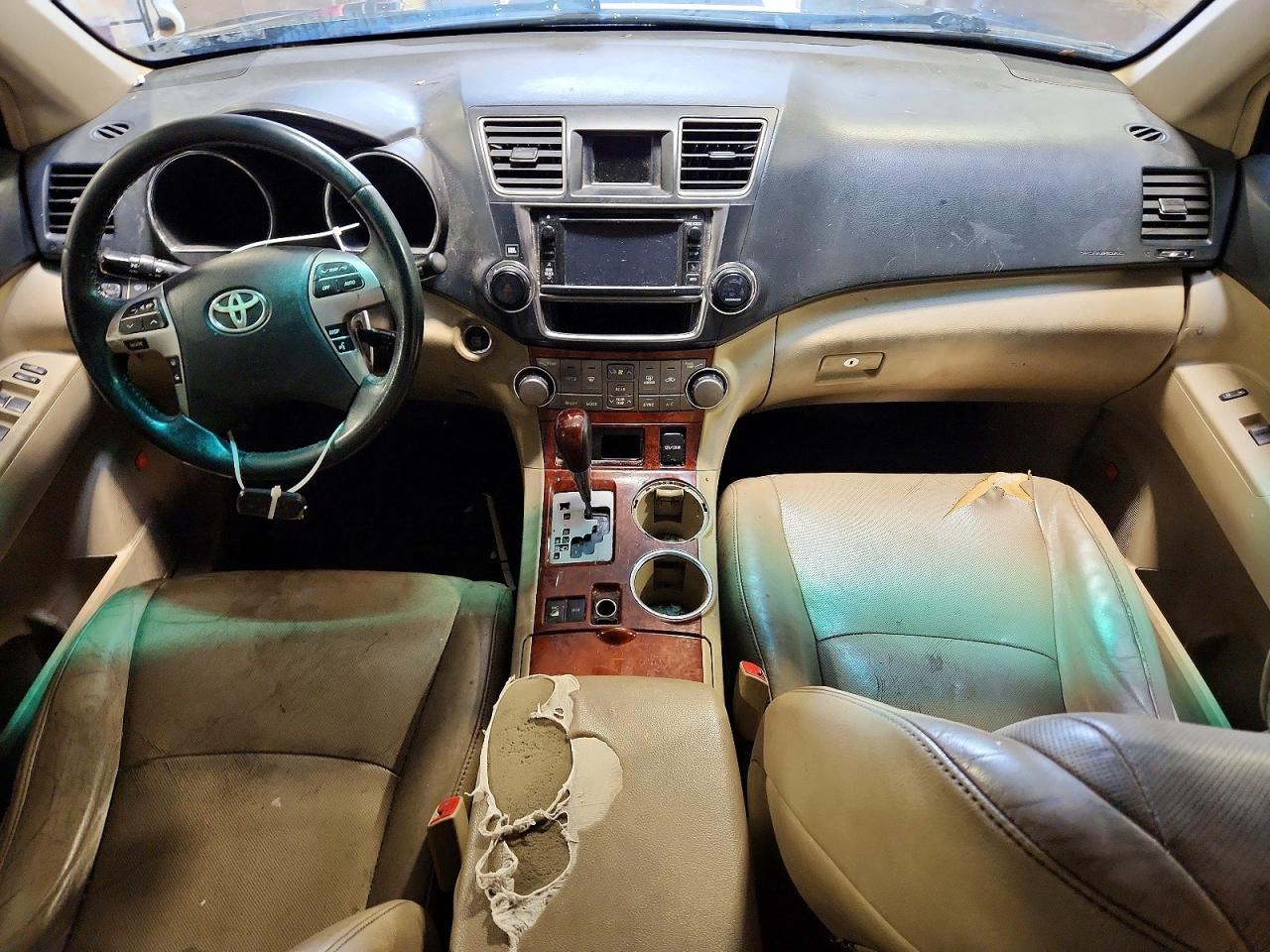 2013 Toyota Highlander Limited Charcoal vin: 5TDDK3EH3DS198264