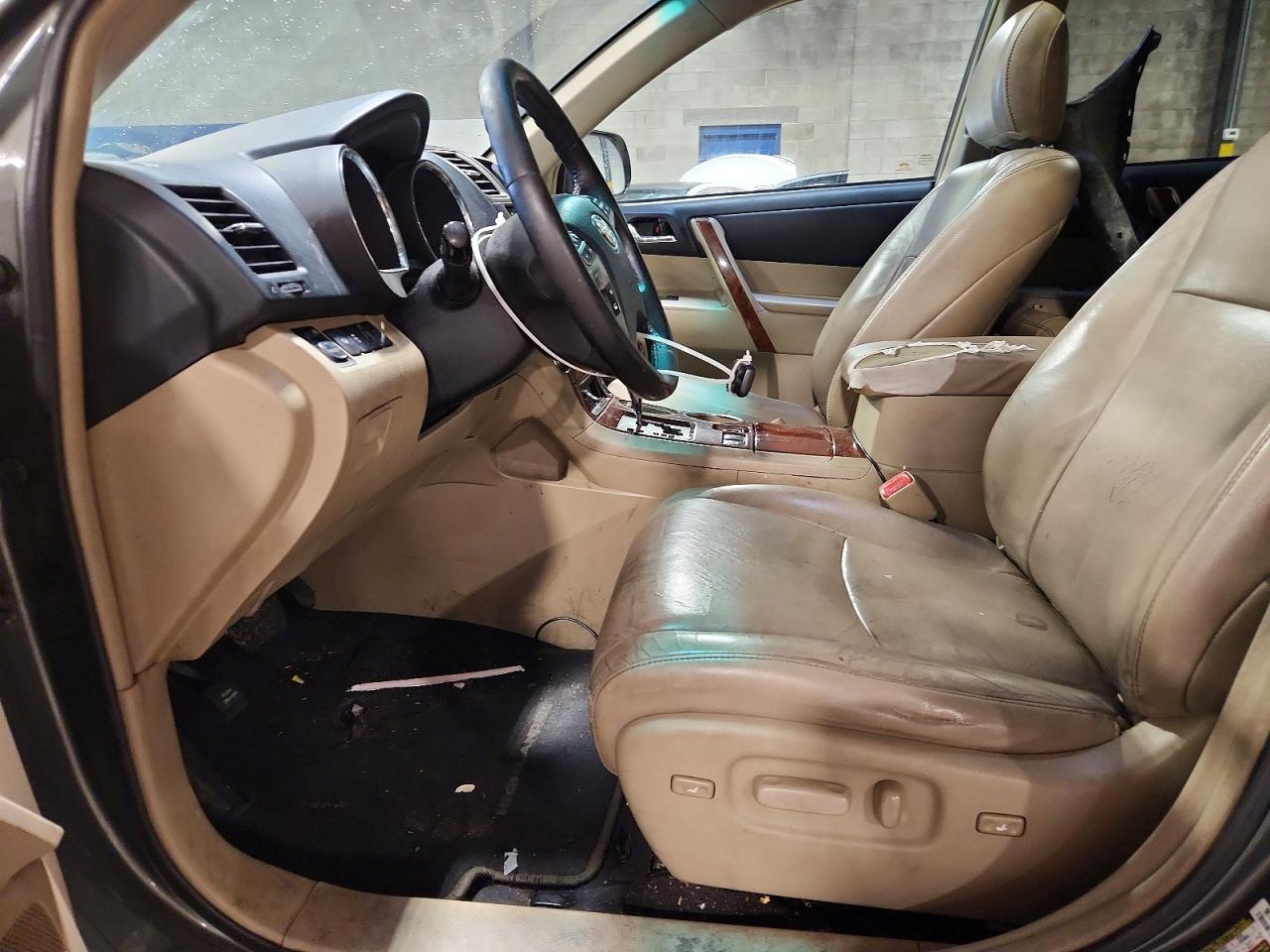 2013 Toyota Highlander Limited Charcoal vin: 5TDDK3EH3DS198264